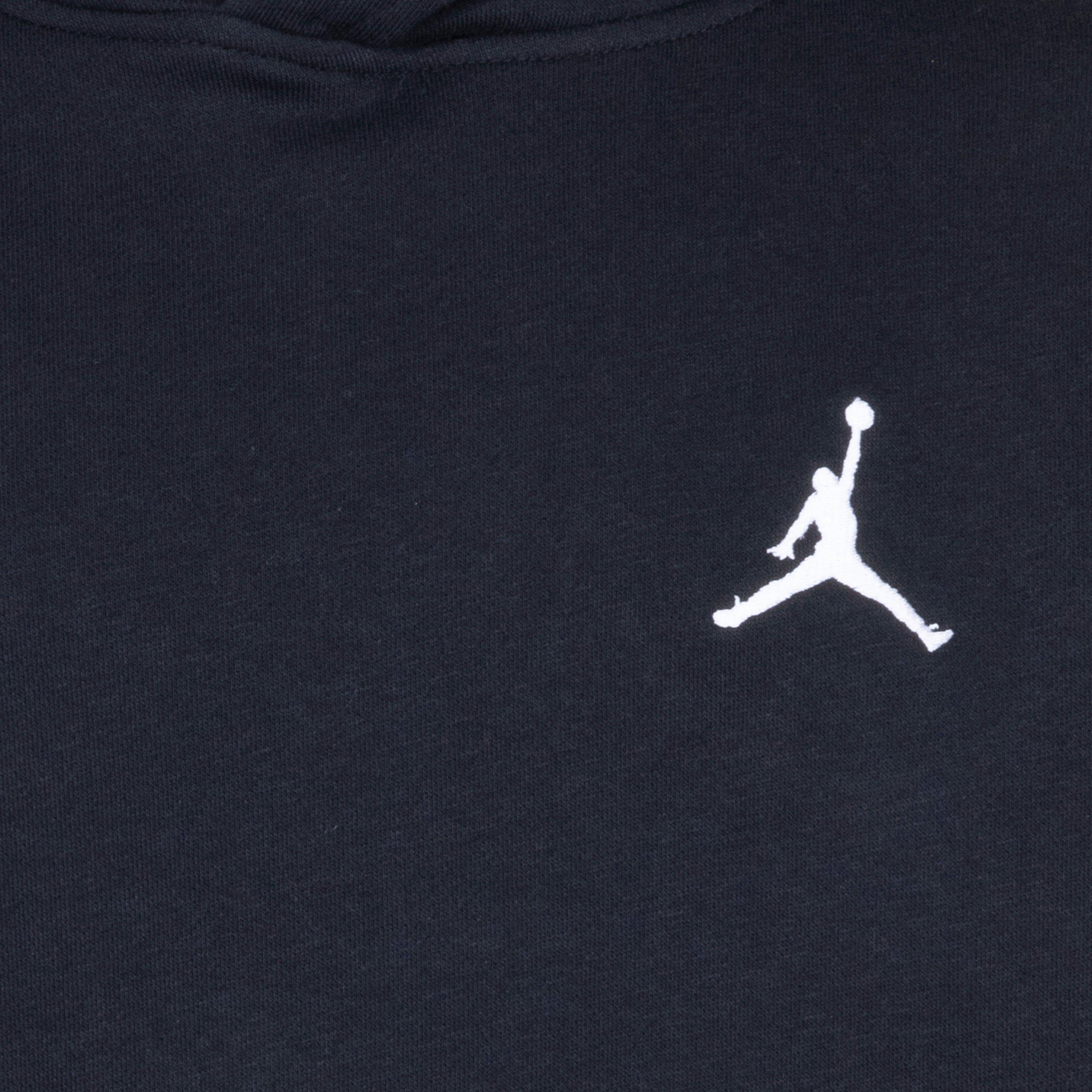 Jordan Essentials Pullover Big Boys' Black Hoodie
