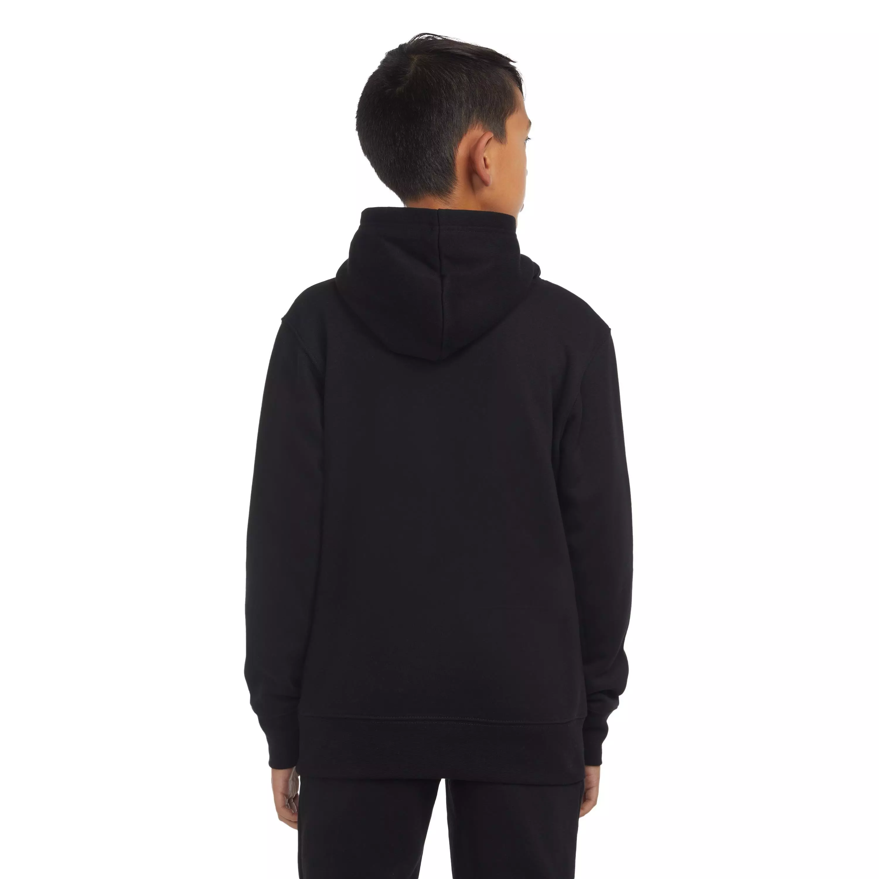 Jordan Big Boys' Essentials Pullover Hoodie - Black - BLACK