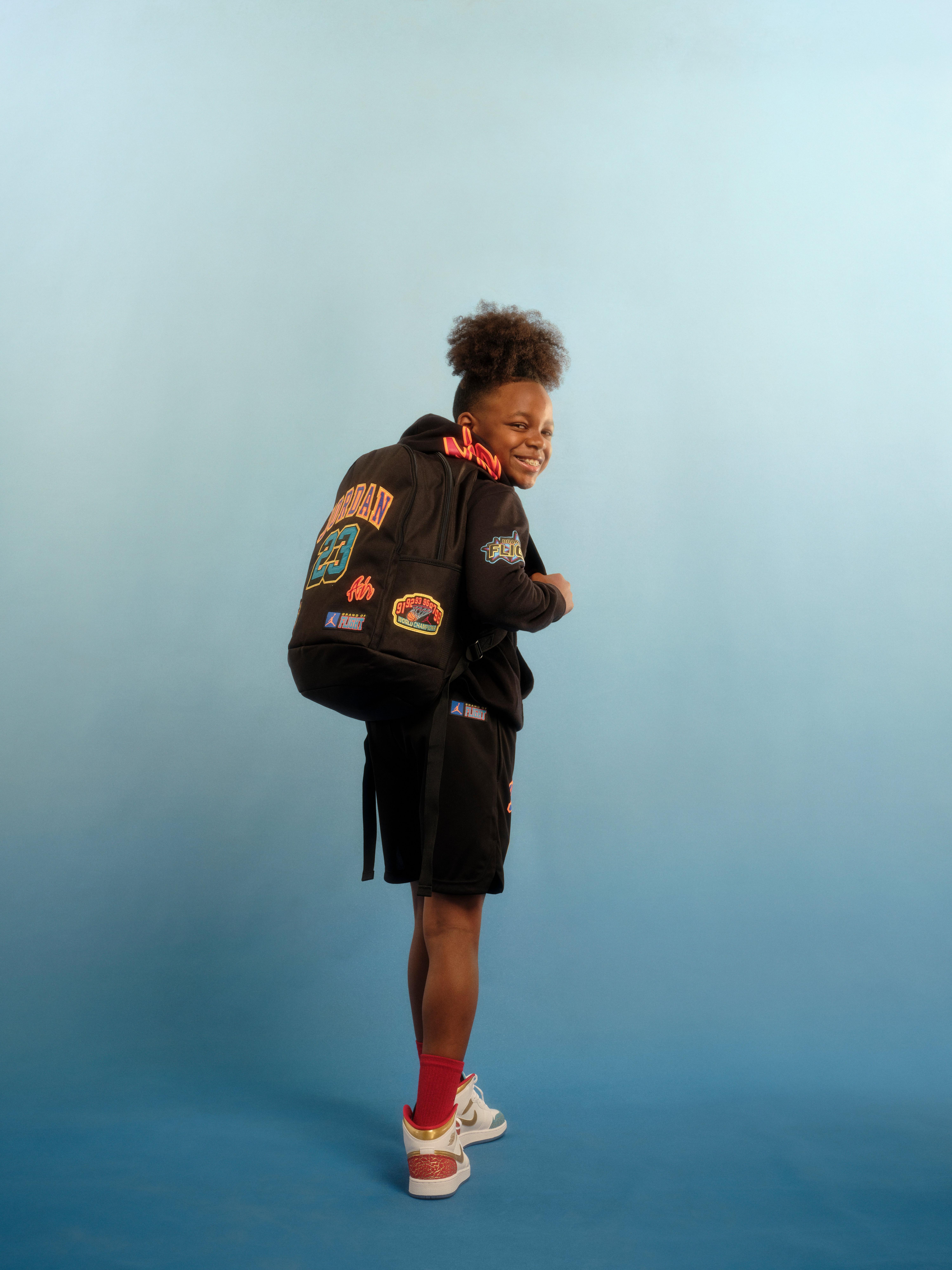 Jordan Patch Work Big Boys' Hoodie