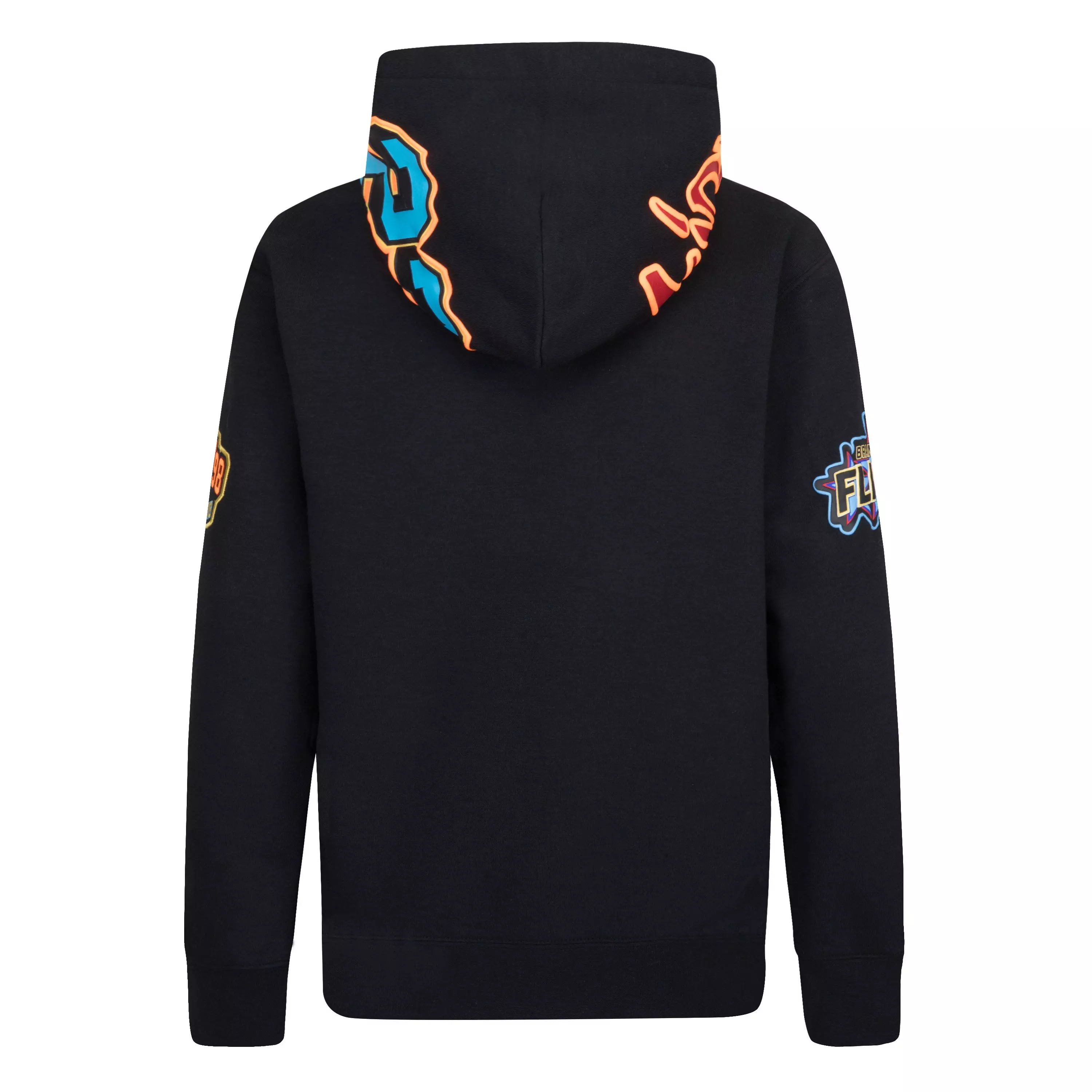 Jordan Big Boys' Patch Work Hoodie - BLACK
