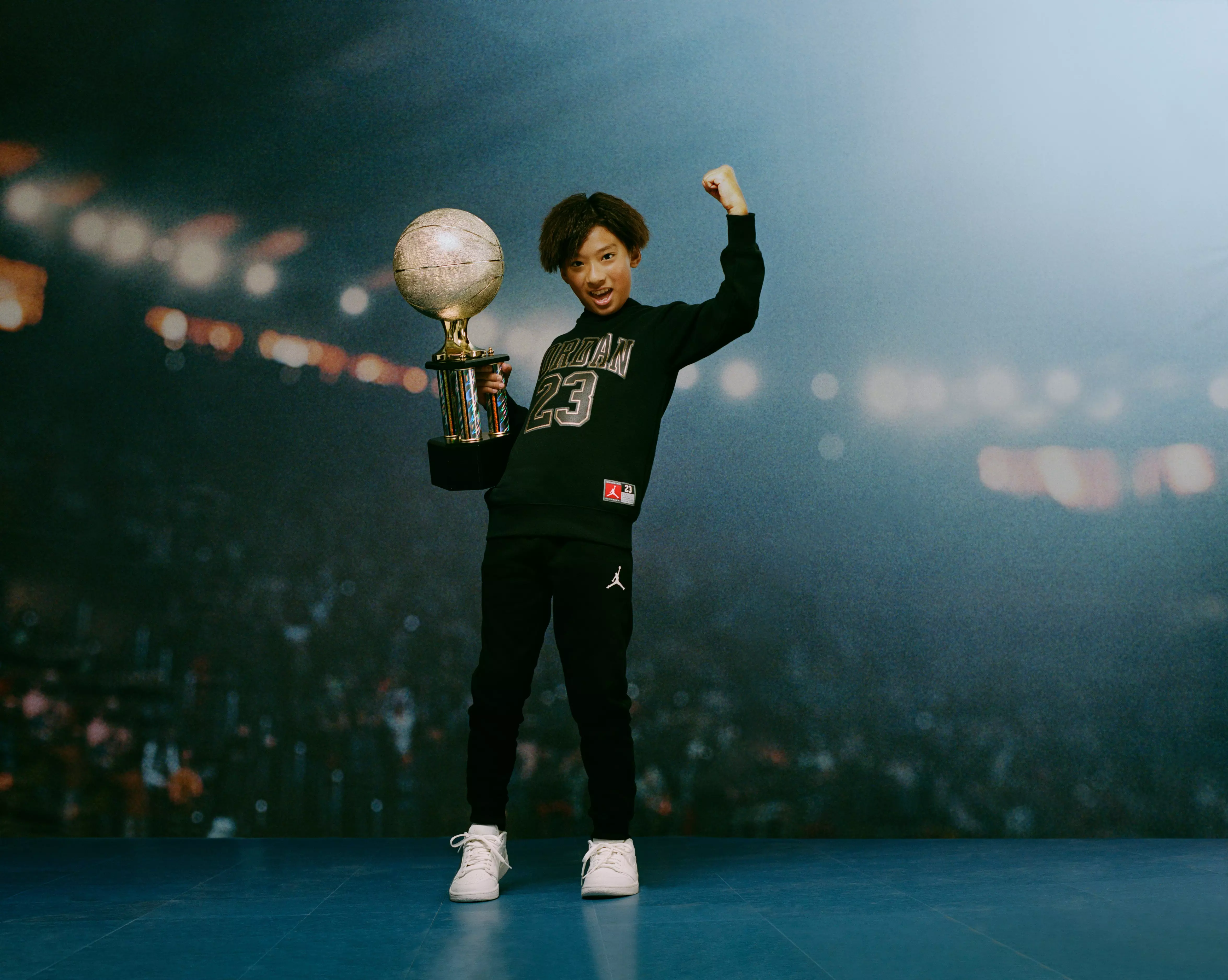 Jordan Big Boys' Essentials Pants - Black - BLACK