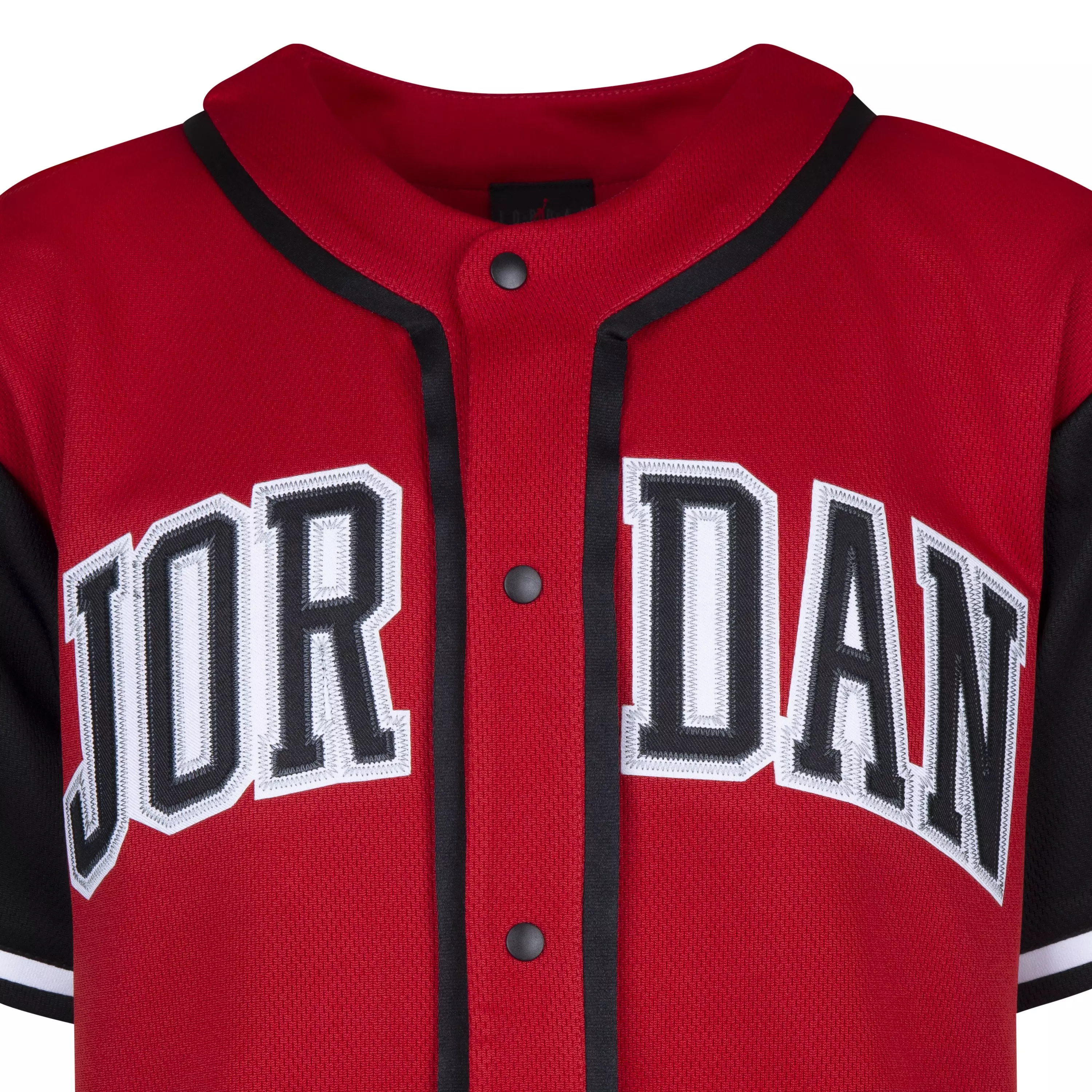 Jordan Big Boys' HBR Baseball Jersey - RED/BLACK