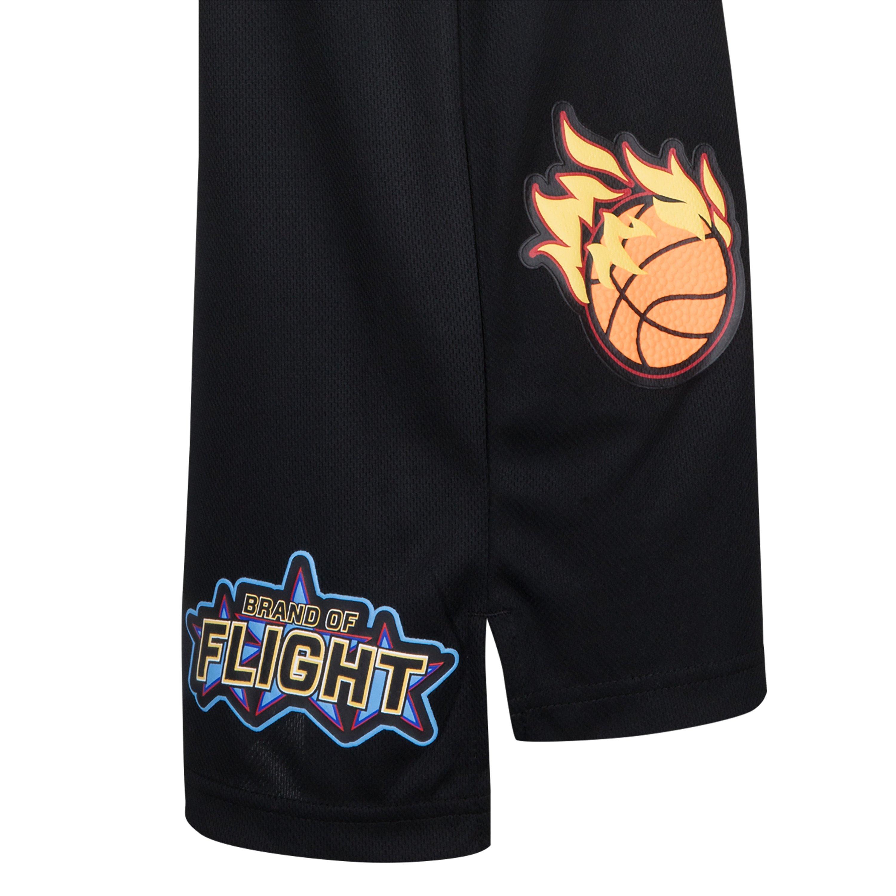 Jordan Big Boys' Patch Work Jersey - BLACK Thumbnail View 6