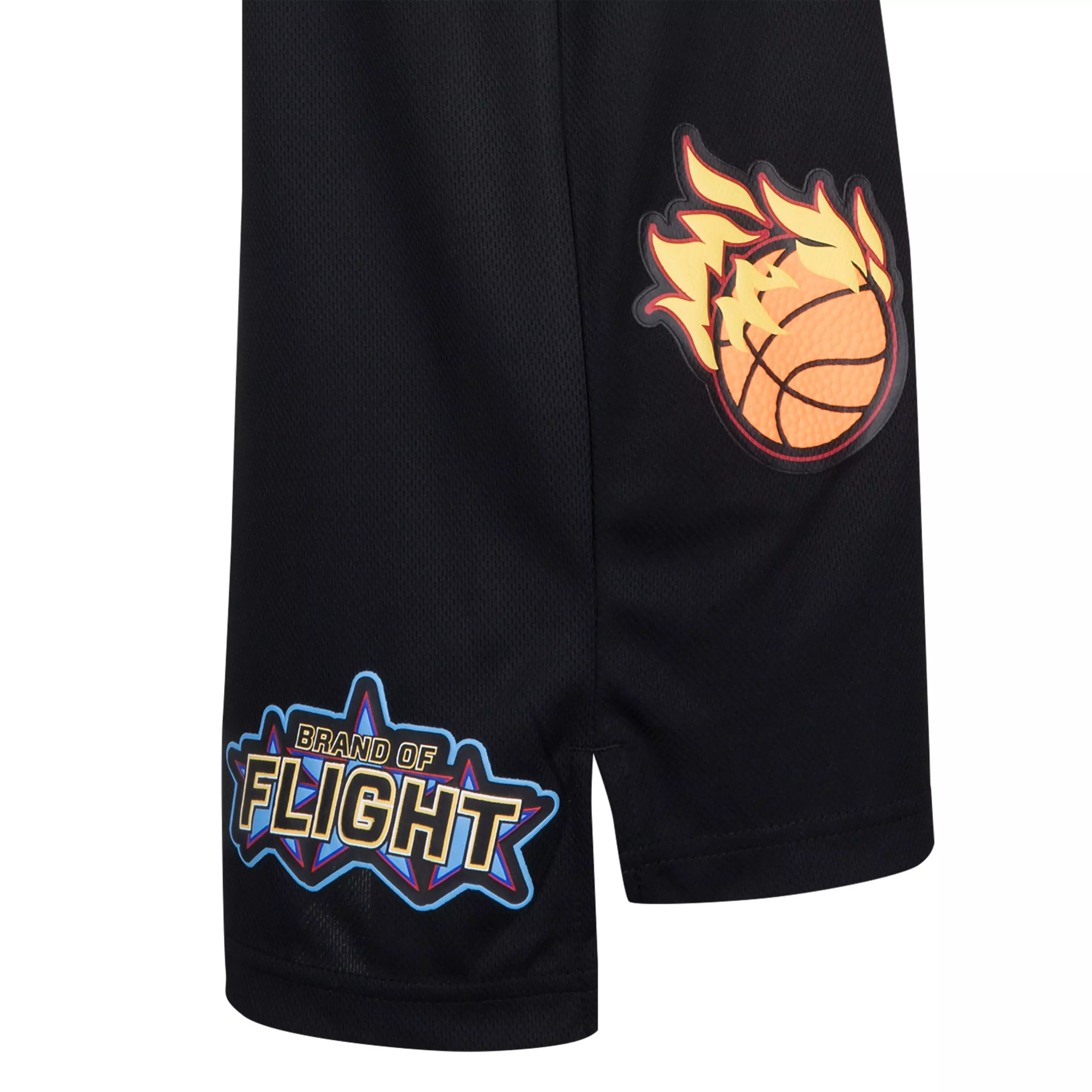 Jordan Big Boys' Patch Work Jersey - BLACK