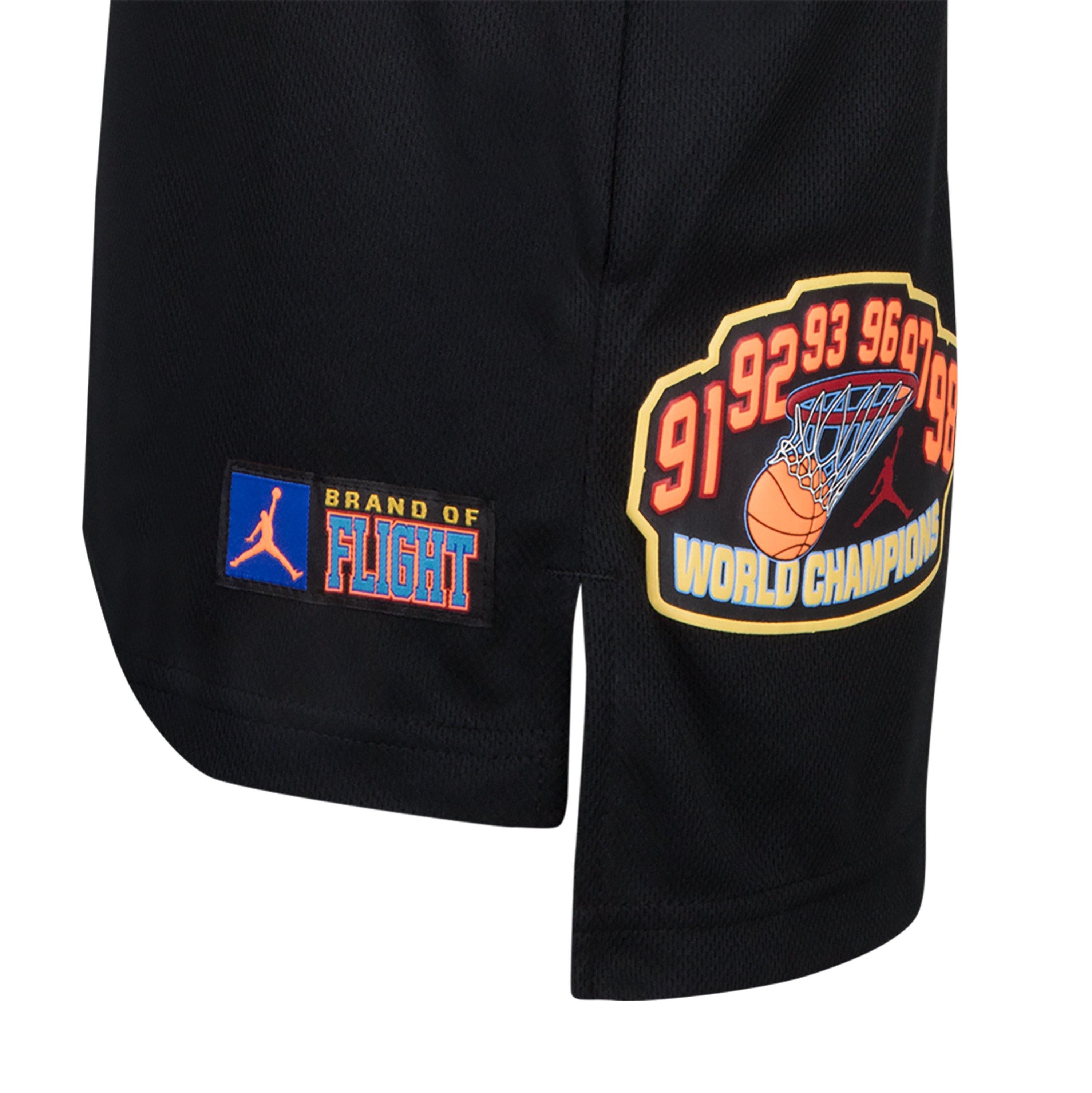 Jordan Big Boys' Patch Work Jersey - BLACK Thumbnail View 7