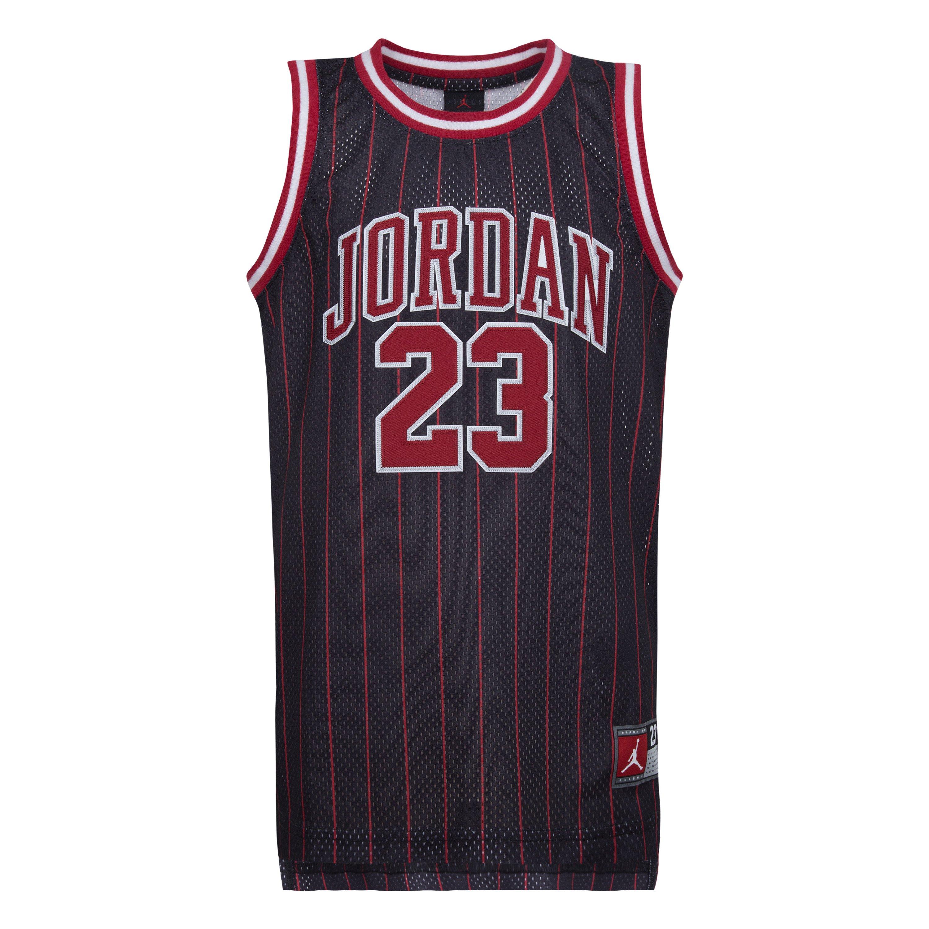 Jordan 23 Pinstripe Jersey Big Boys' Top