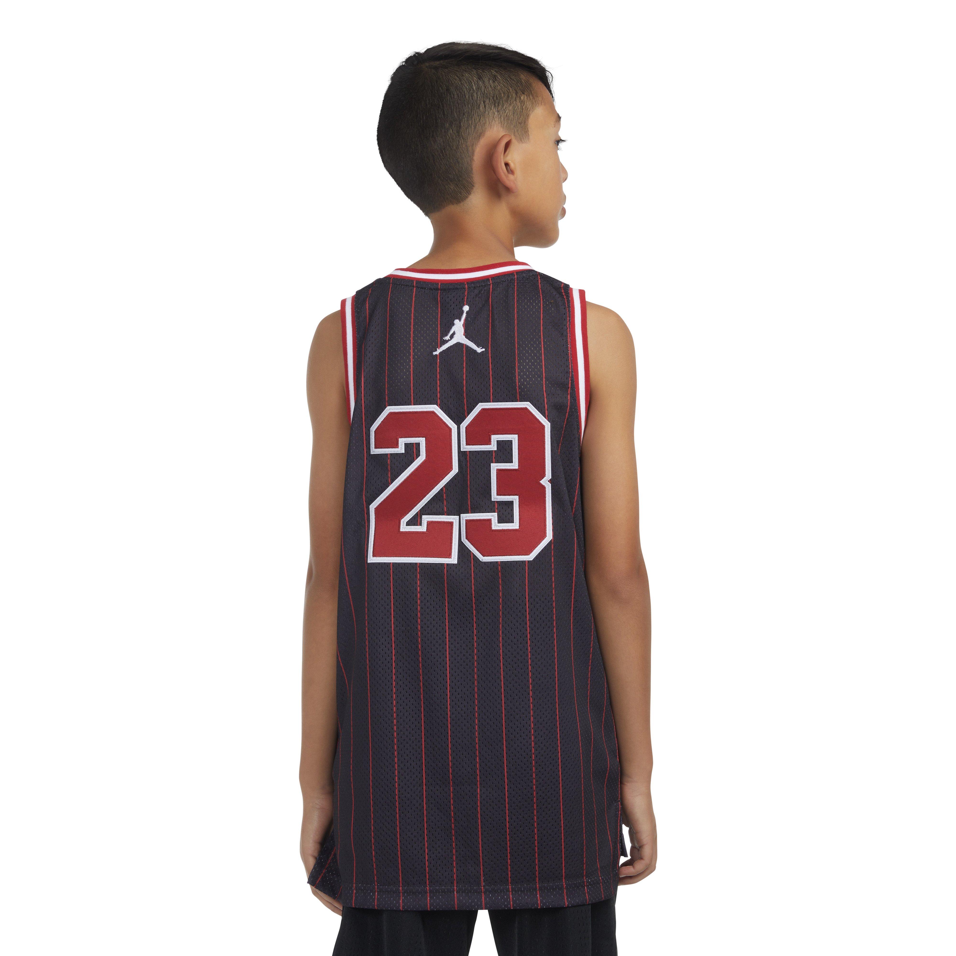 Jordan 23 Pinstripe Jersey Big Boys' Top