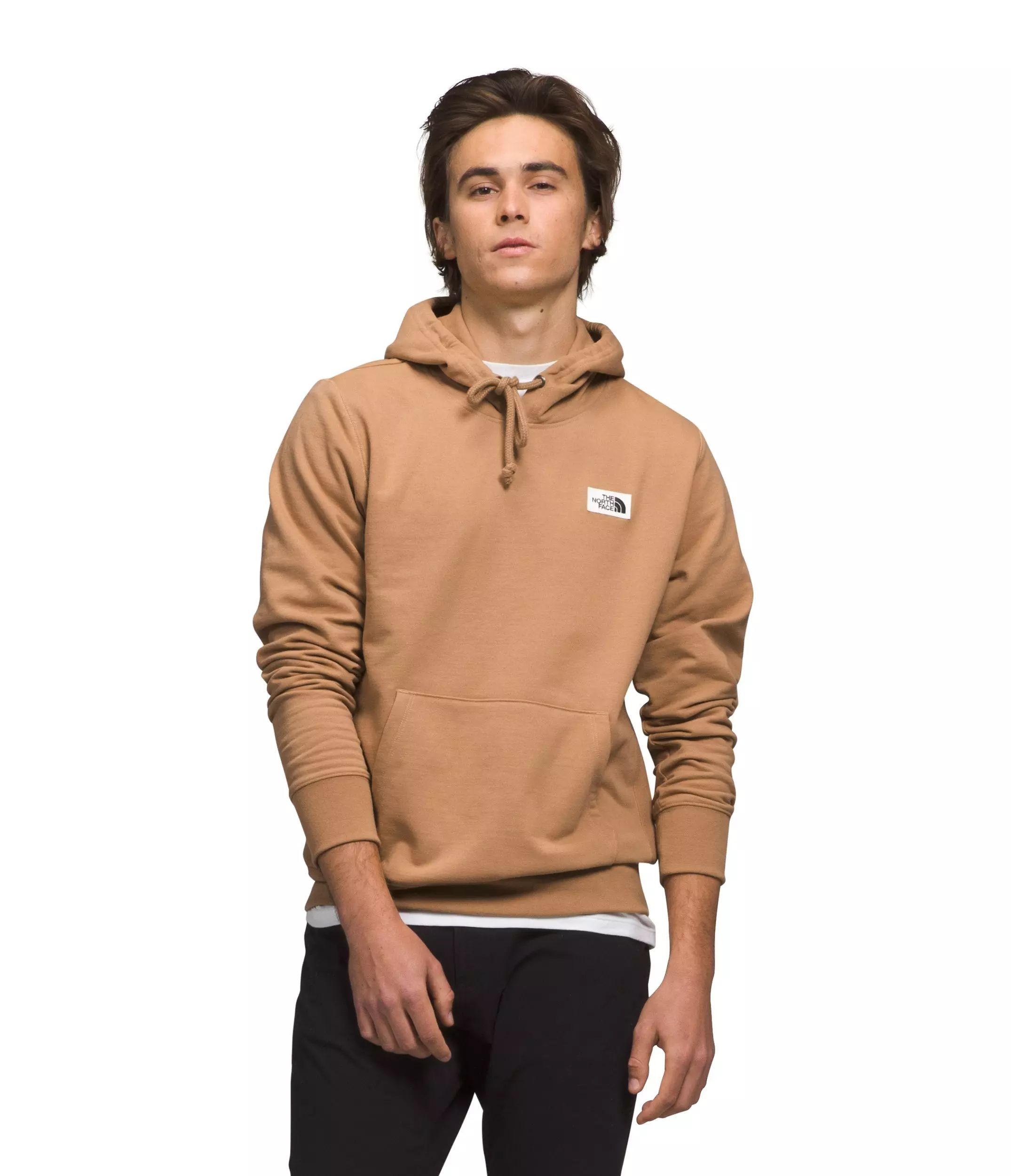The North Face Men's Heritage Patch Pullover Pullover-Brown - BROWN