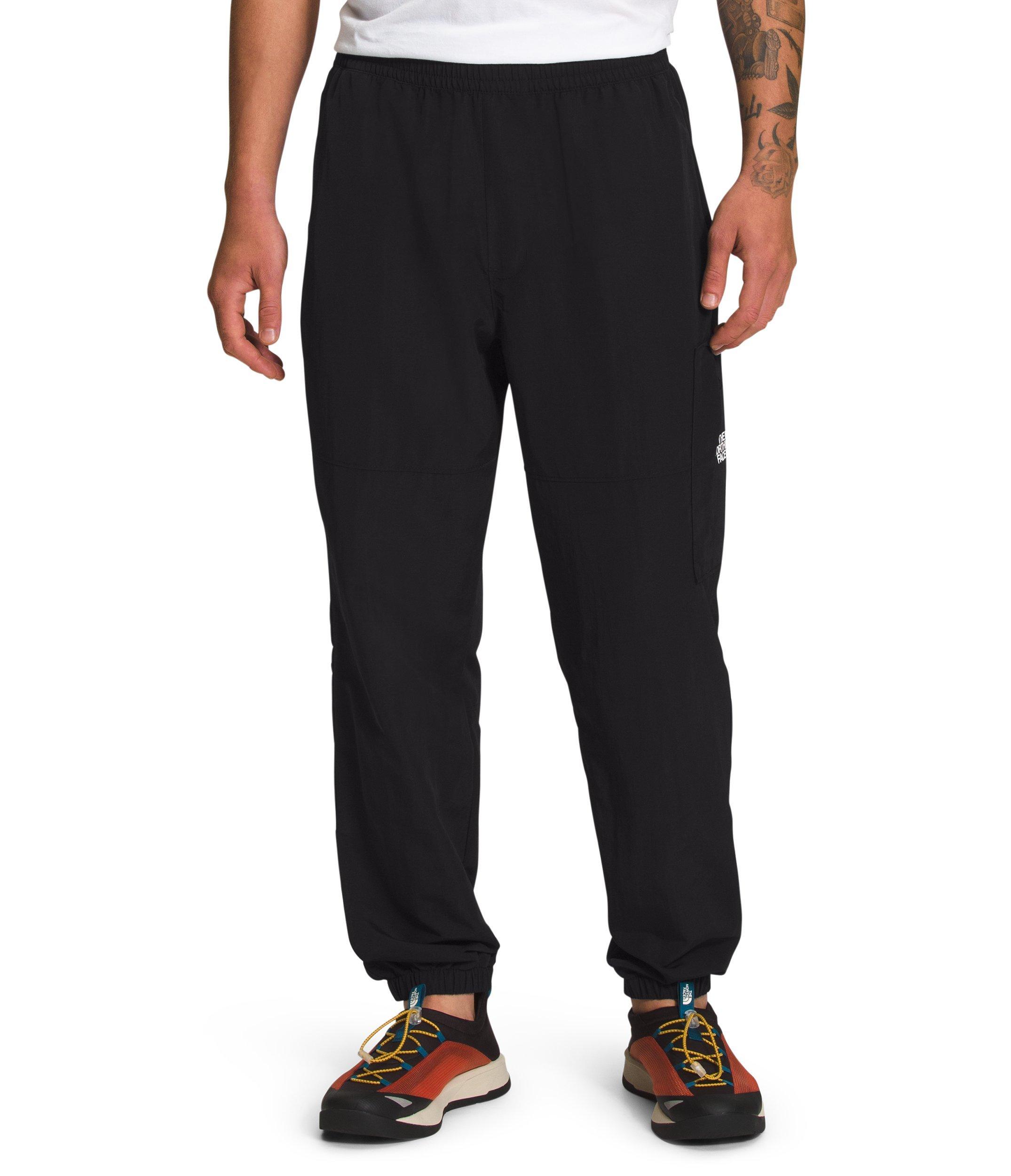 The North Face nylon sweatpants in black