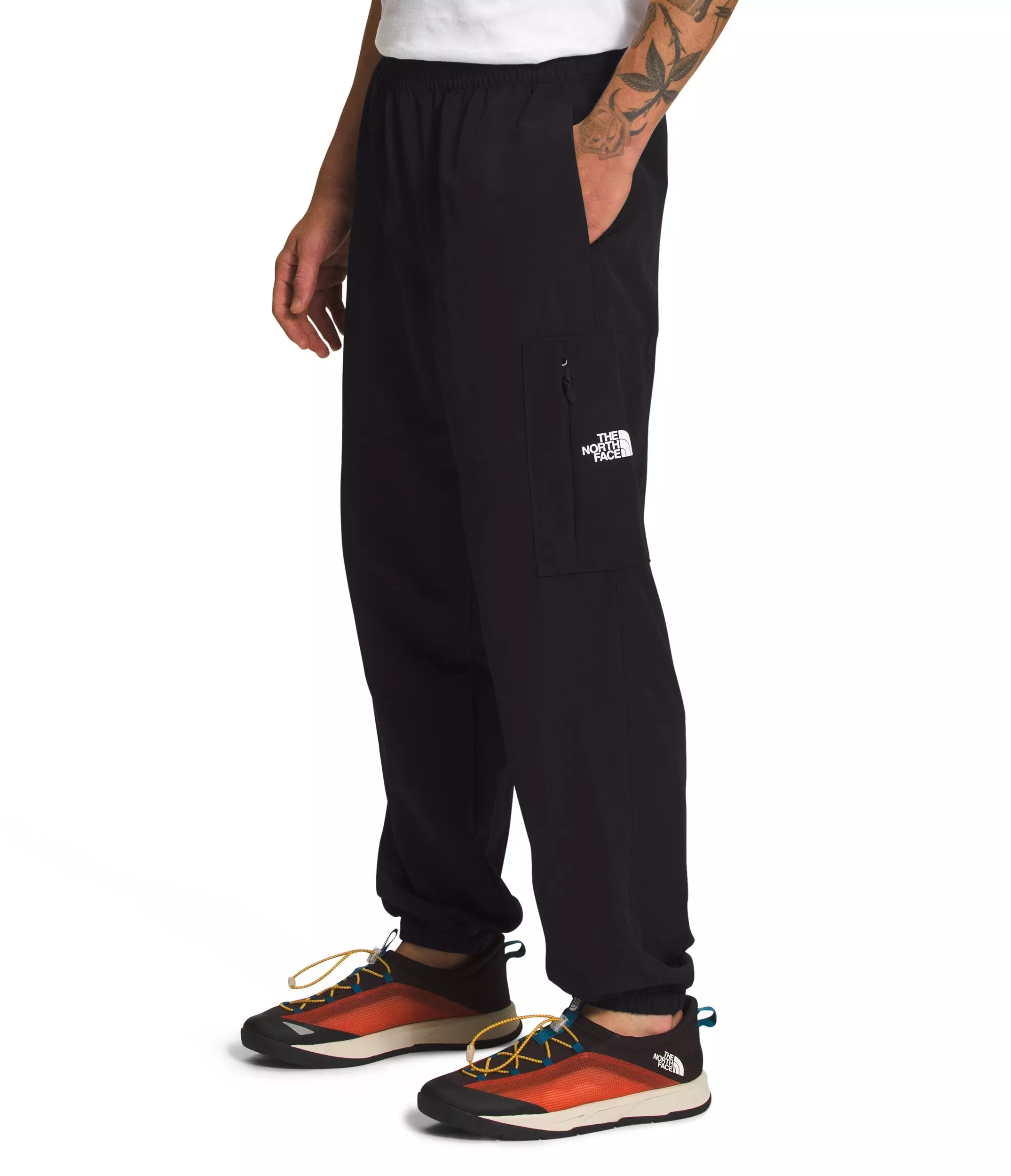 The North Face Men's Nylon Easy Pants-Black - BLACK