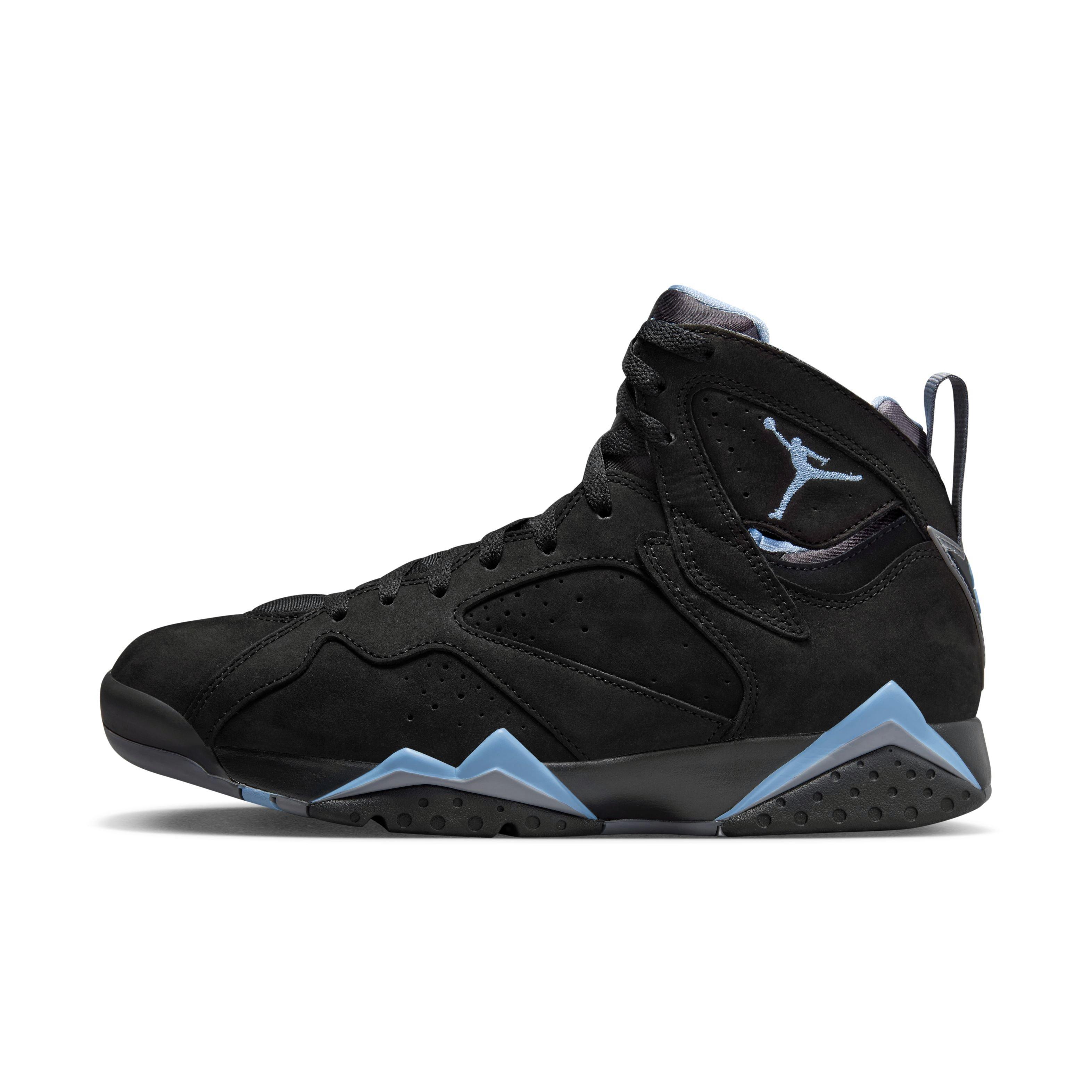 Jordan 7 Retro "Chambray" Men's Shoe - BLACK/CHAMBRAY/GRAPHITE Thumbnail View 6