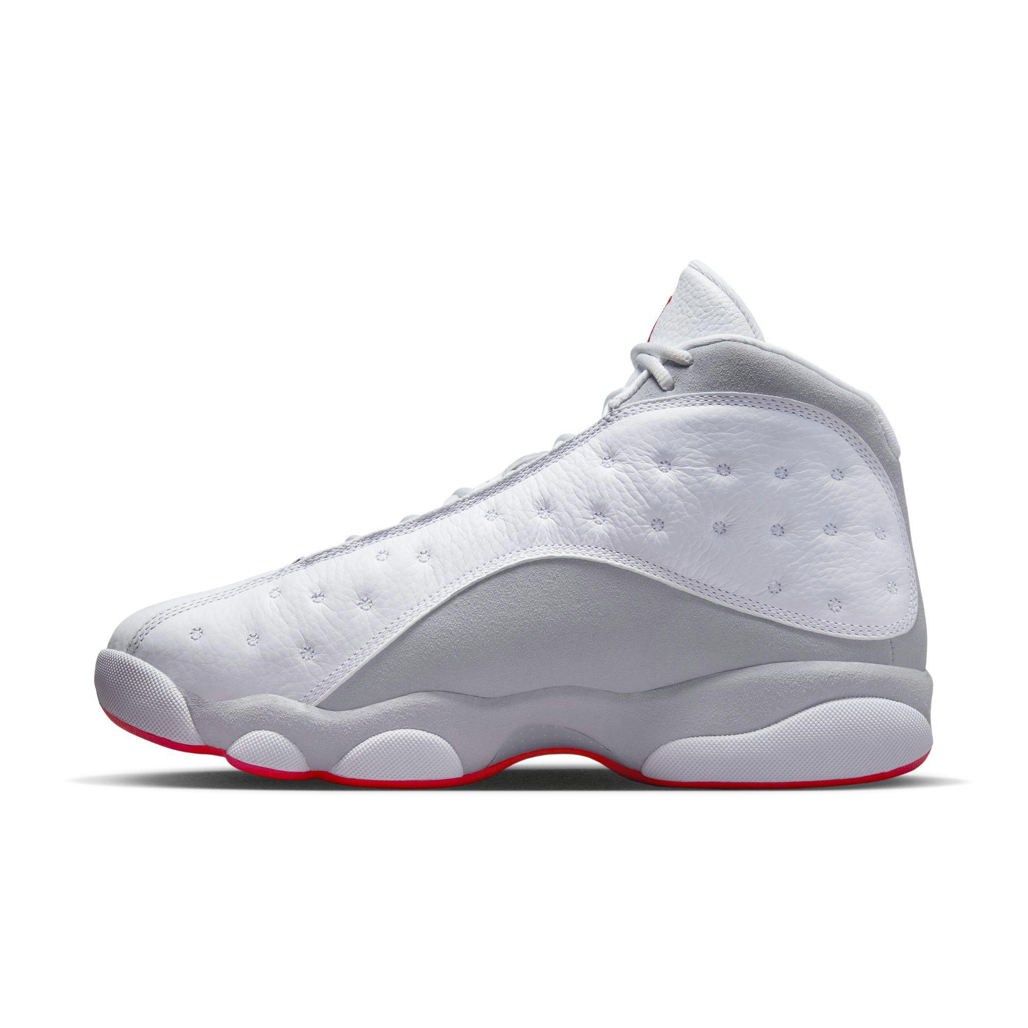 Jordan 13 Retro Black/Gym Red/White Grade School Kids' Shoe - Hibbett