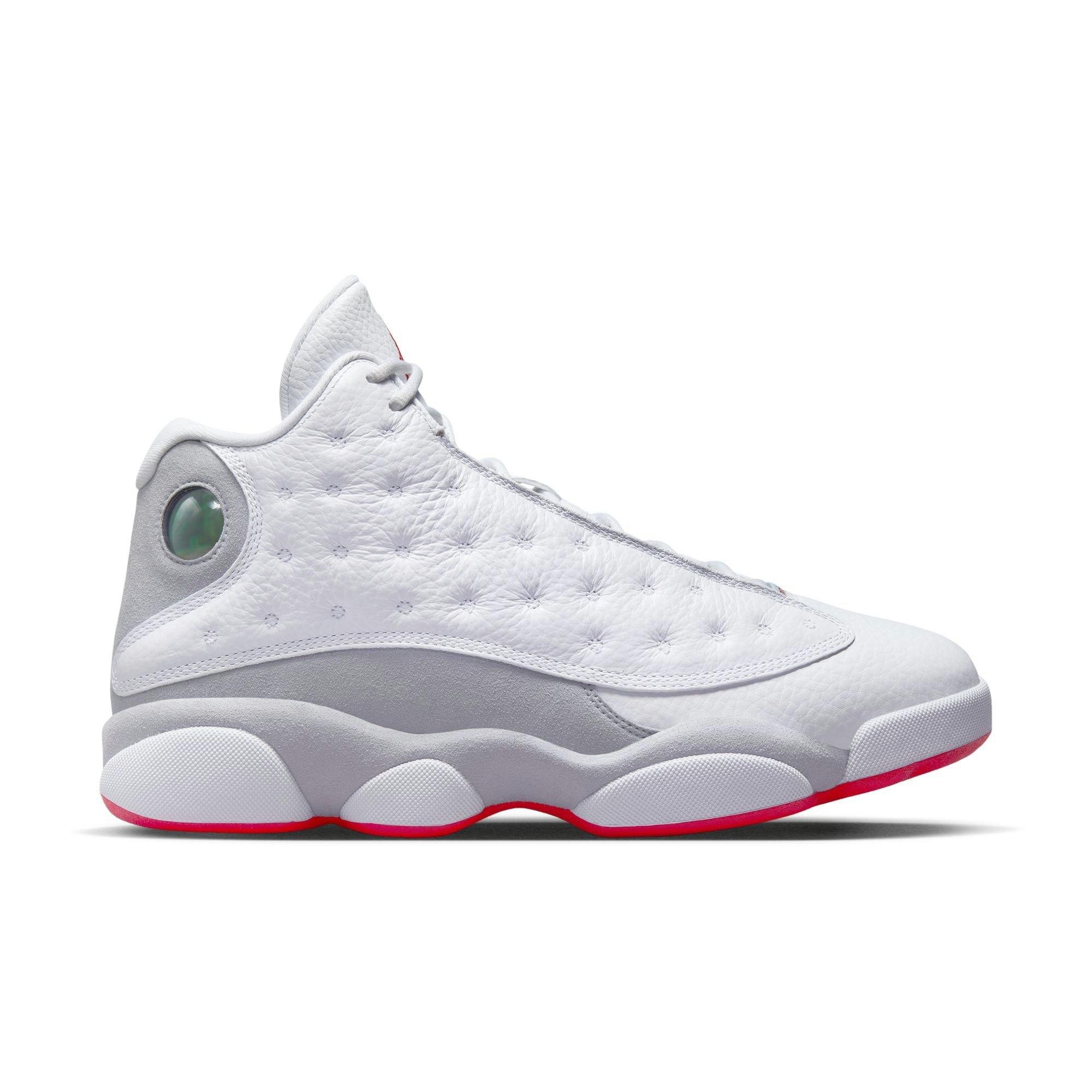 Jordan 13 Retro Wolf Grey Men's Shoe - Hibbett