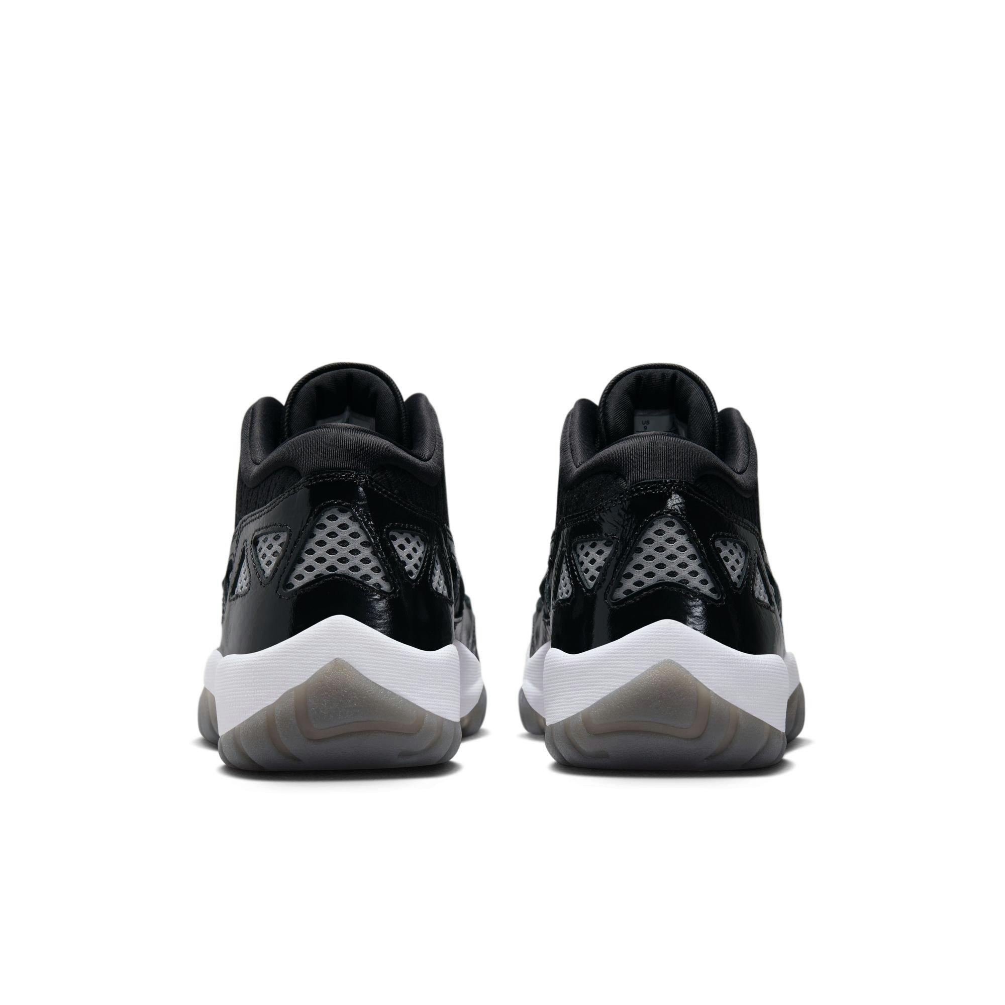 Jordan 11 Retro Low IE "Black/White" Men's Shoe - BLACK/WHITE Thumbnail View 6