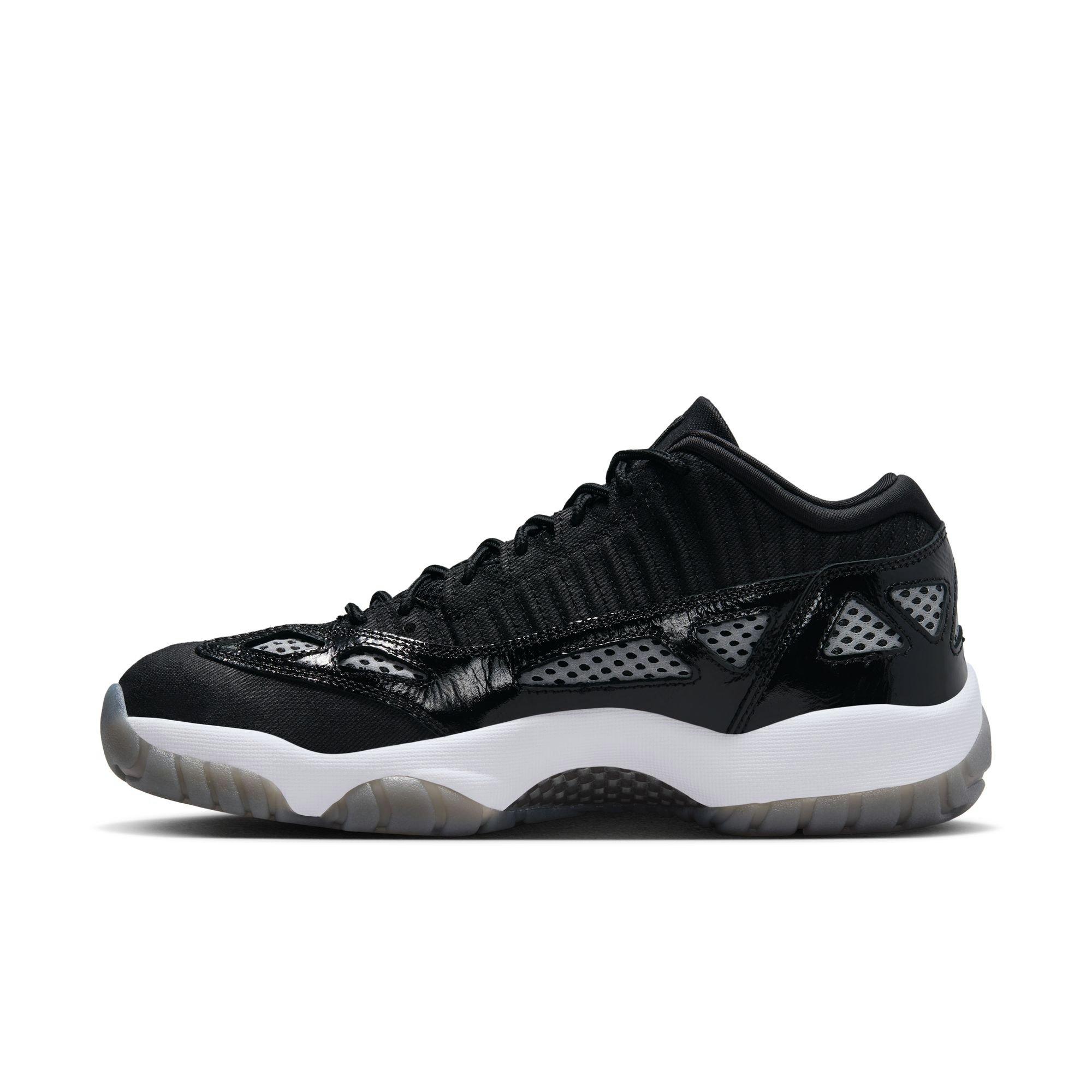 Jordan 11 Retro Low IE Men's Black/White Shoe