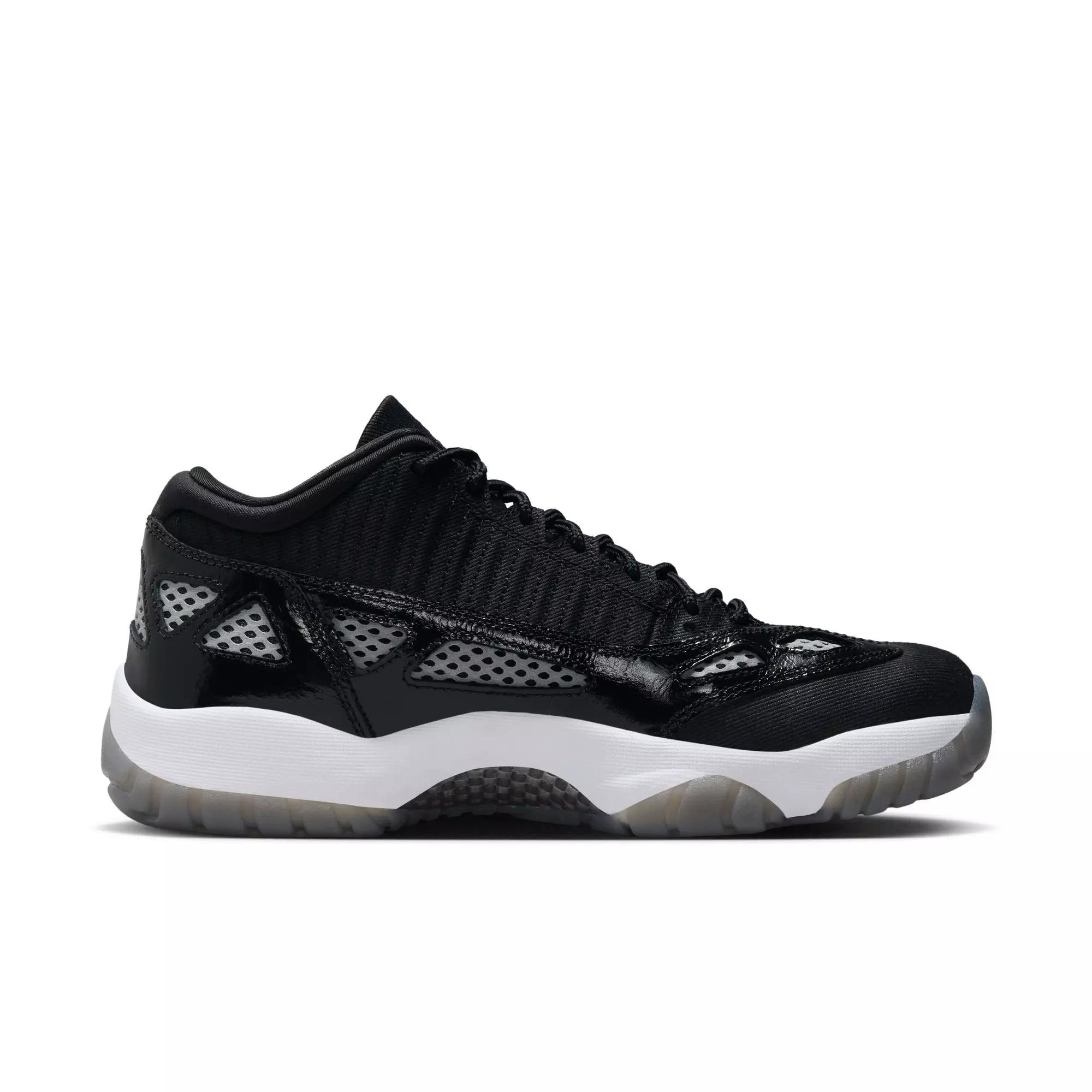 Jordan 11 Retro Low IE "Black/White" Men's Shoe - BLACK/WHITE