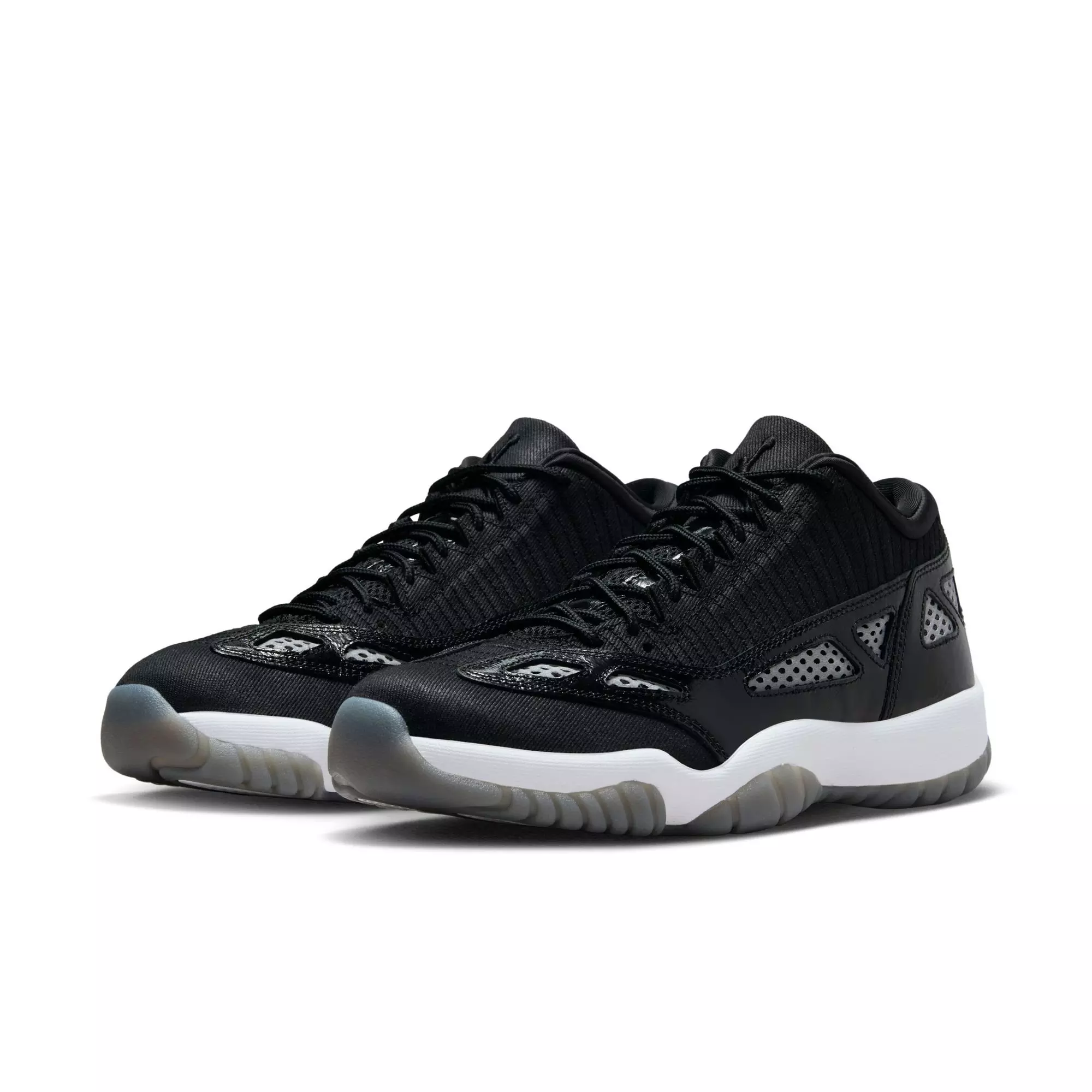 Jordan 11 Retro Low IE "Black/White" Men's Shoe - BLACK/WHITE