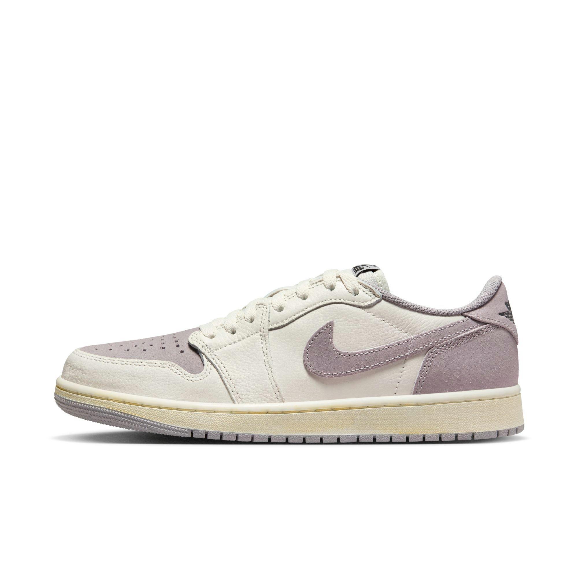 Jordan 1 Low OG "Atmosphere Grey" Men's Shoe - SAIL/BLACK/ATMOSPHERE GREY Thumbnail View 7