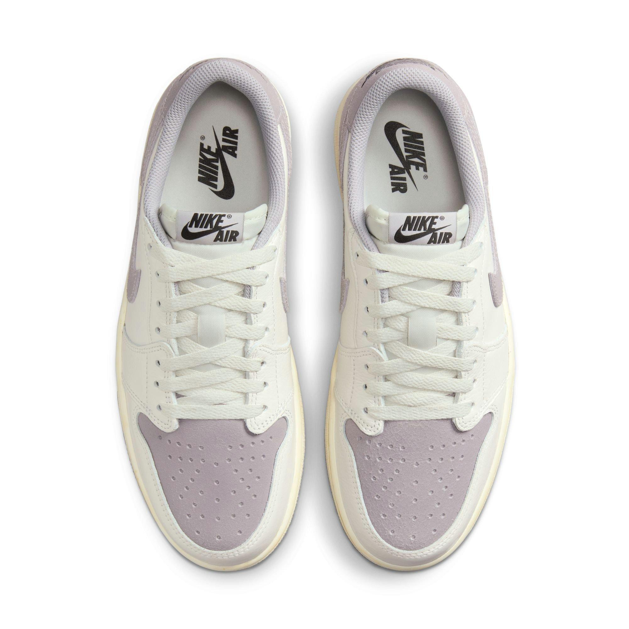 Jordan 1 Low OG "Atmosphere Grey" Men's Shoe - SAIL/BLACK/ATMOSPHERE GREY Thumbnail View 10