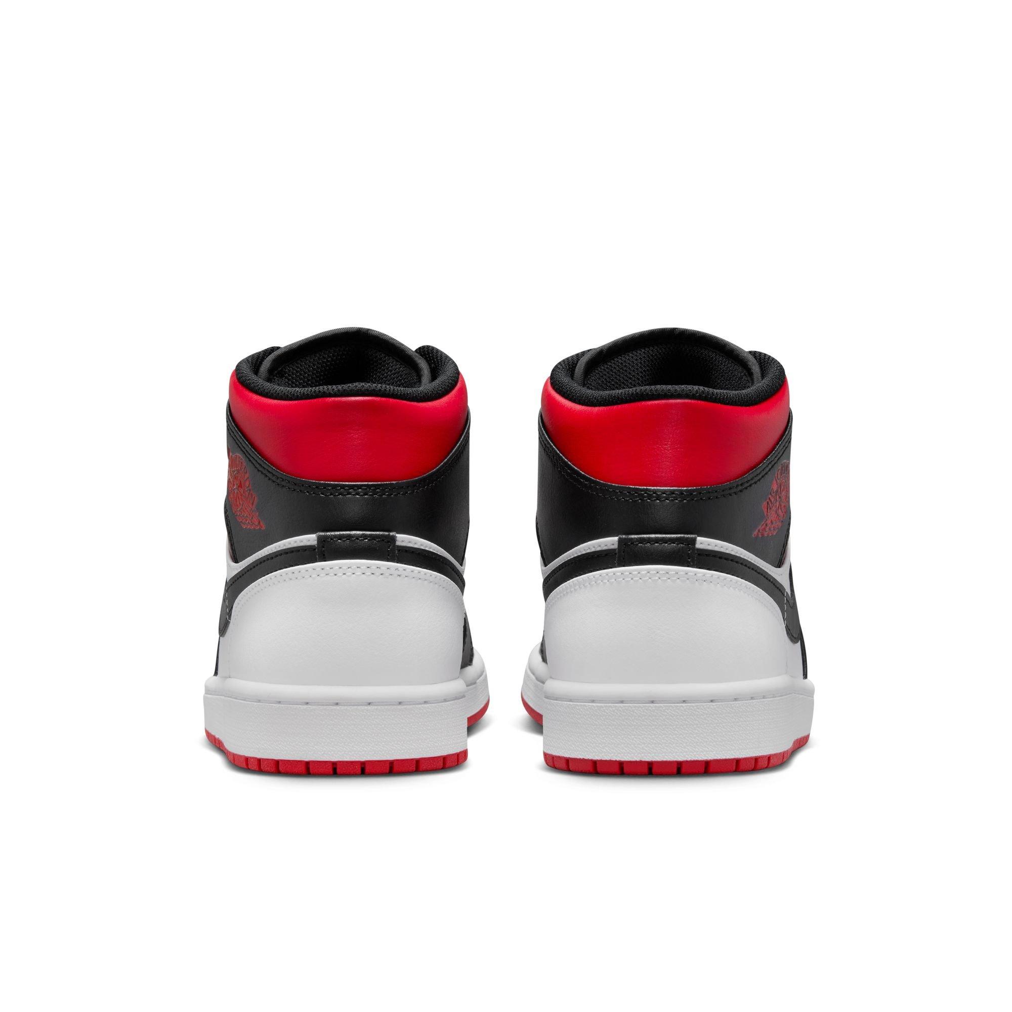 Aj1 mid gym hot sale red black