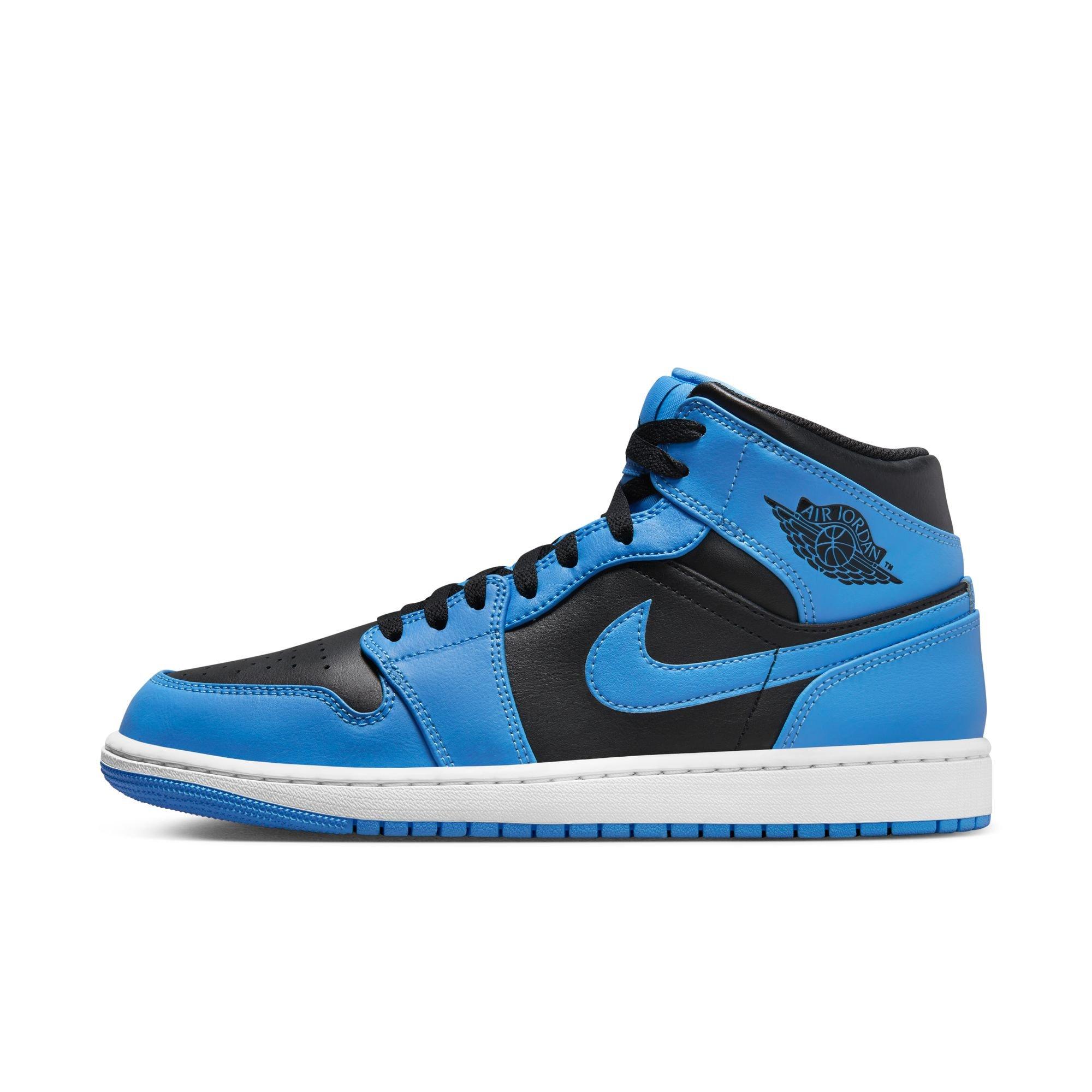 Air Jordan 1 Retro High OG University Blue Grade School Lifestyle Shoes  (Black/Blue)