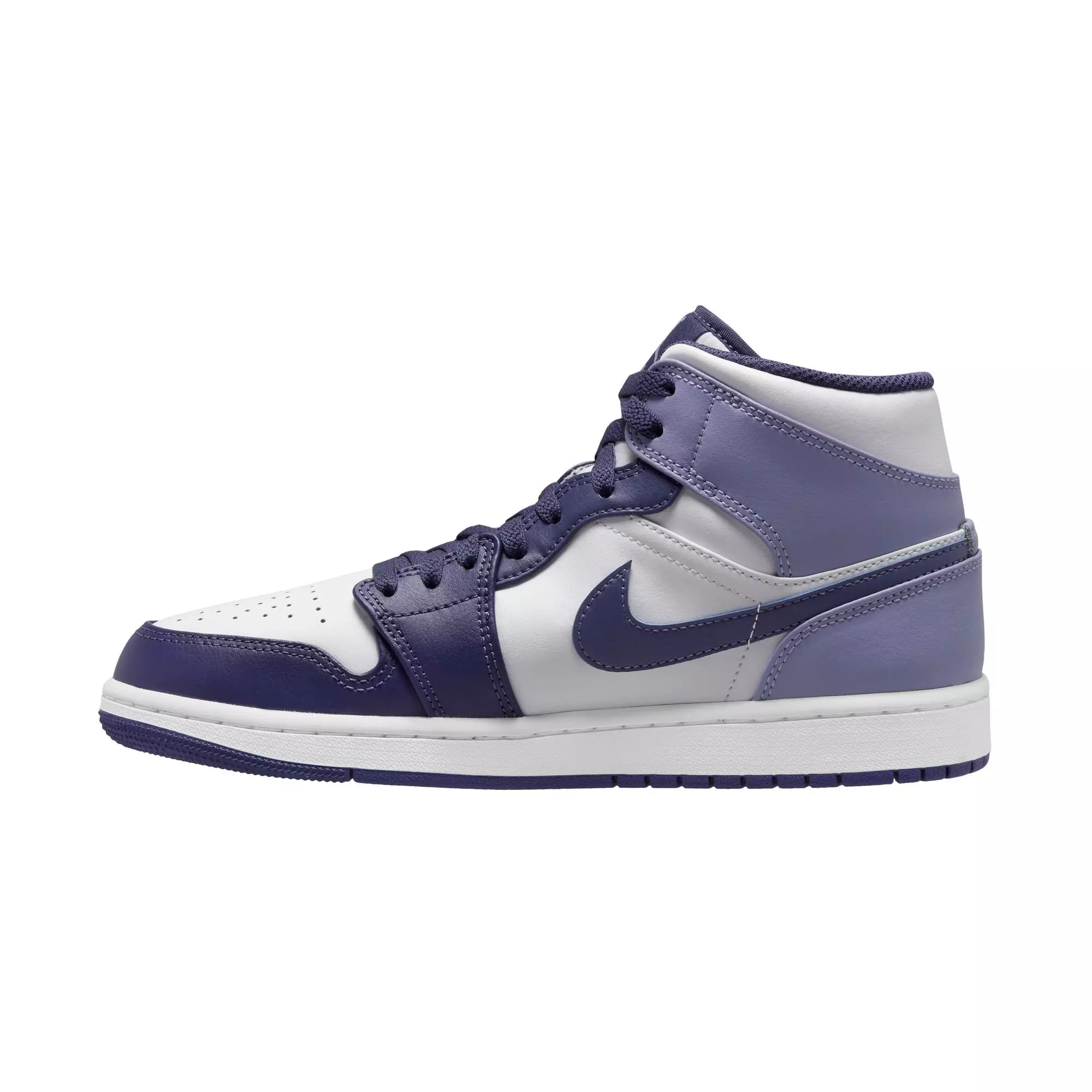 Jordan 1 Mid "Sky J Purple/White/Sky J Light Purple" Men's Shoe - PURPLE/WHITE