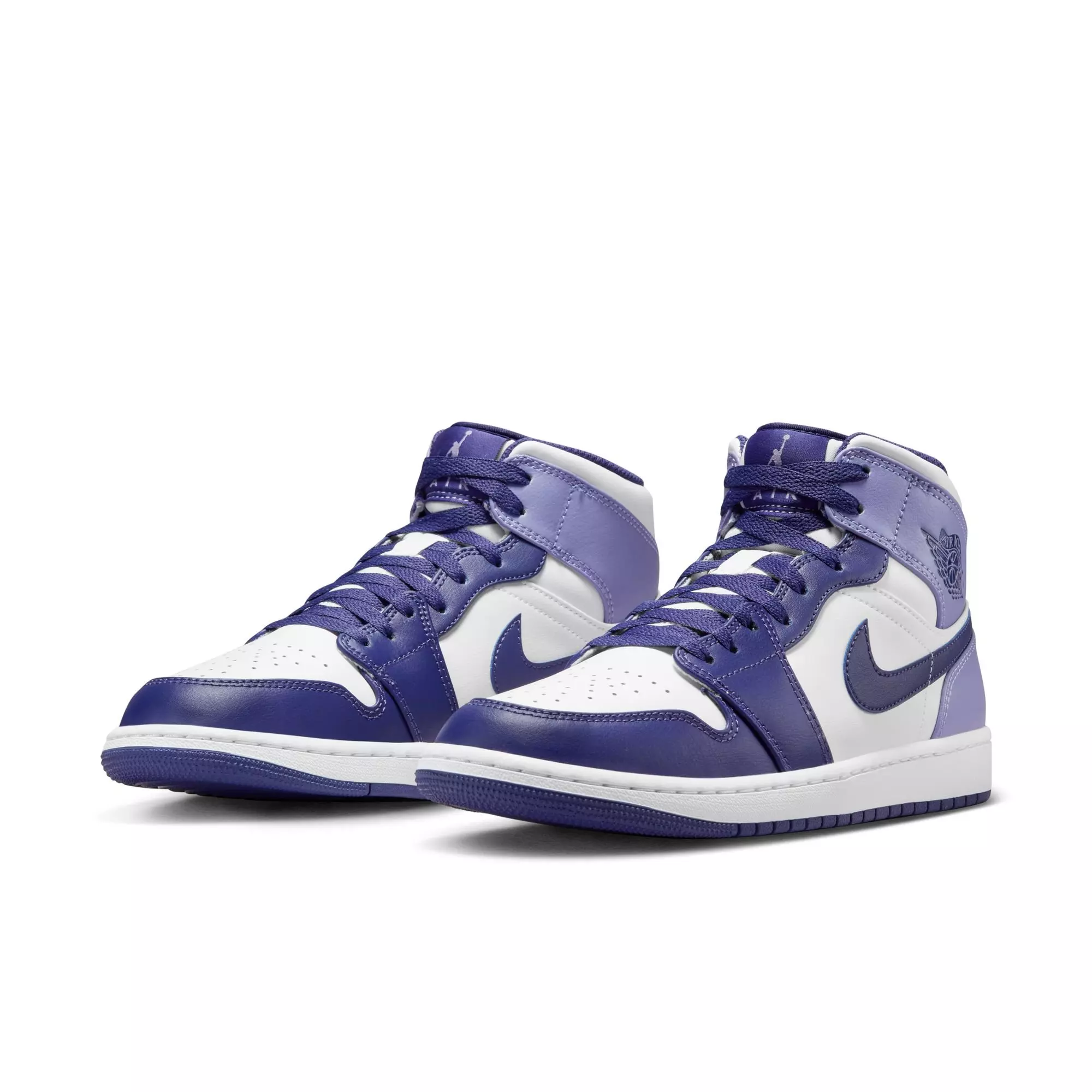 Jordan 1 Mid "Sky J Purple/White/Sky J Light Purple" Men's Shoe - PURPLE/WHITE