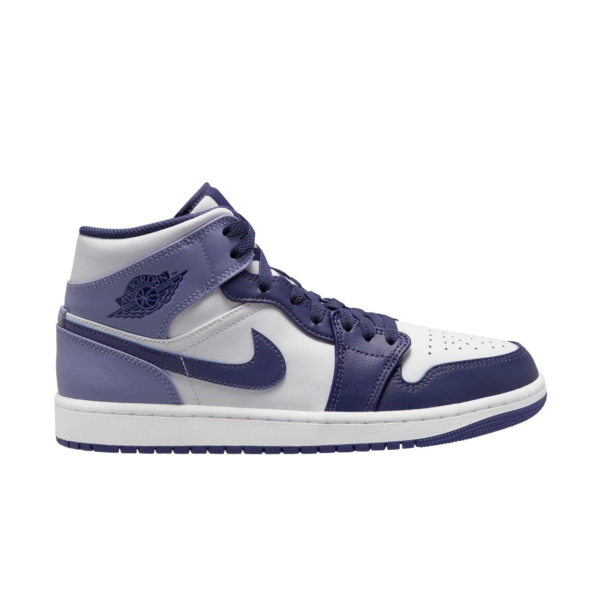 Jordan 1 Mid "Sky J Purple/White/Sky J Light Purple" Men's Shoe - PURPLE/WHITE Thumbnail View 1