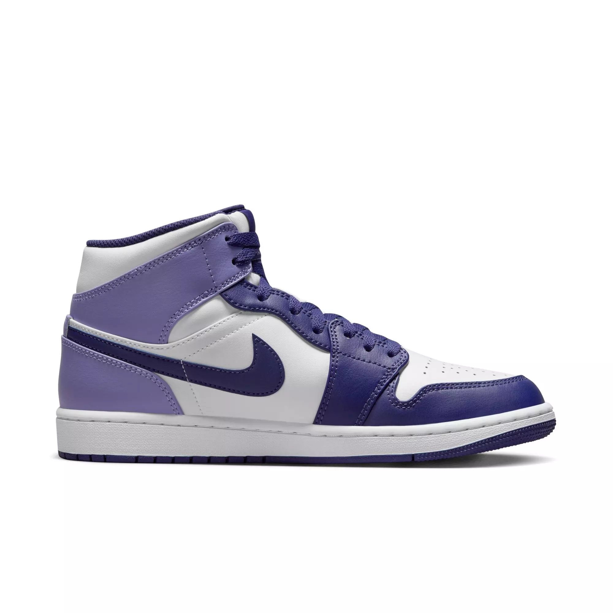Jordan 1 Mid "Sky J Purple/White/Sky J Light Purple" Men's Shoe - PURPLE/WHITE