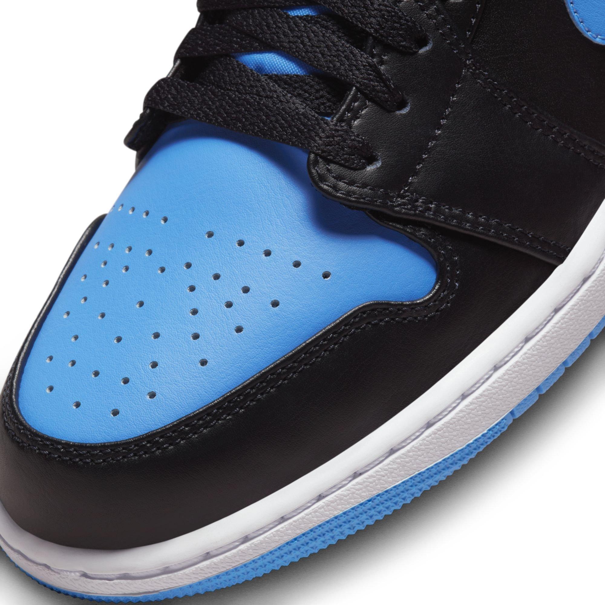 Jordan 1 Low Black University Blue