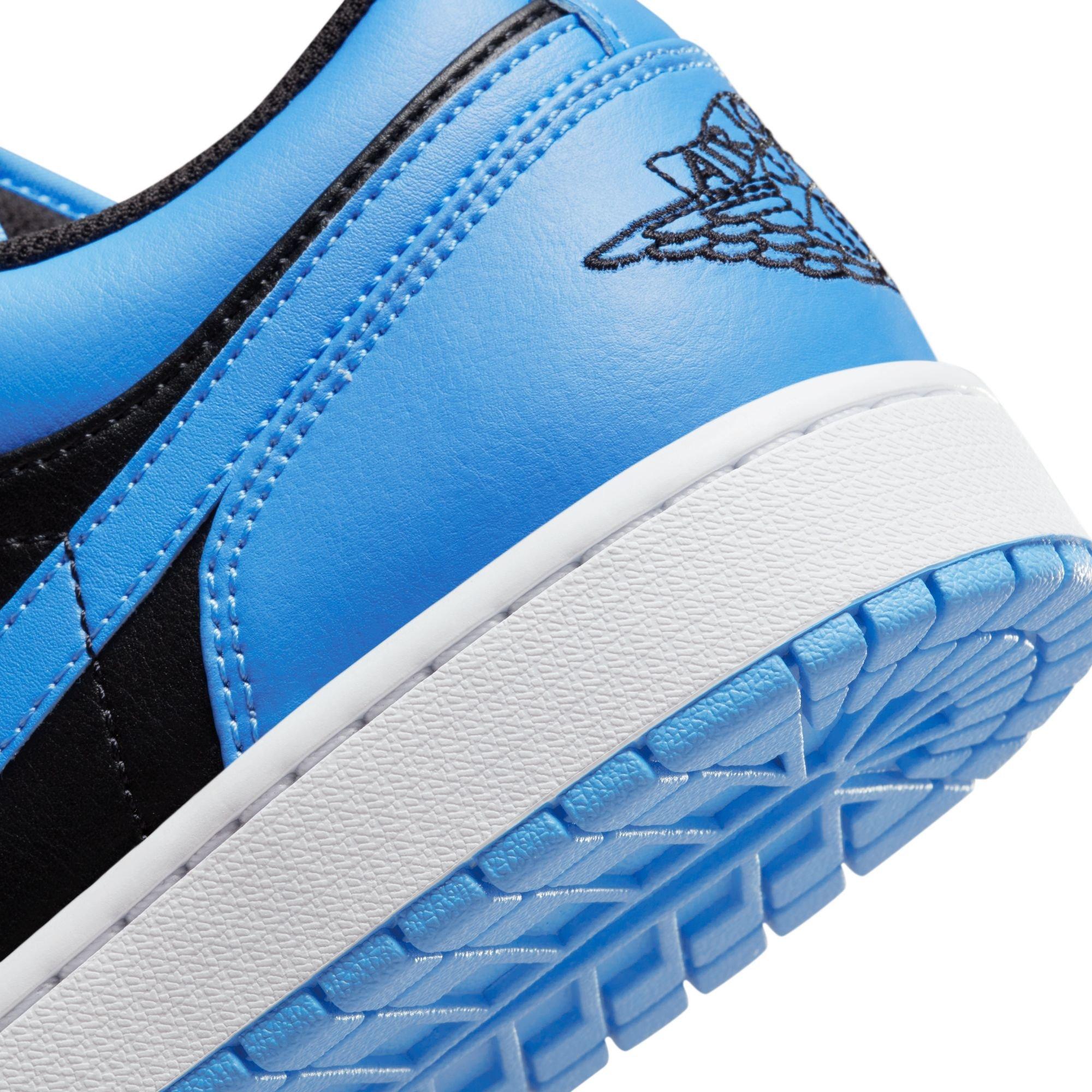 Jordan 1 Low Black University Blue