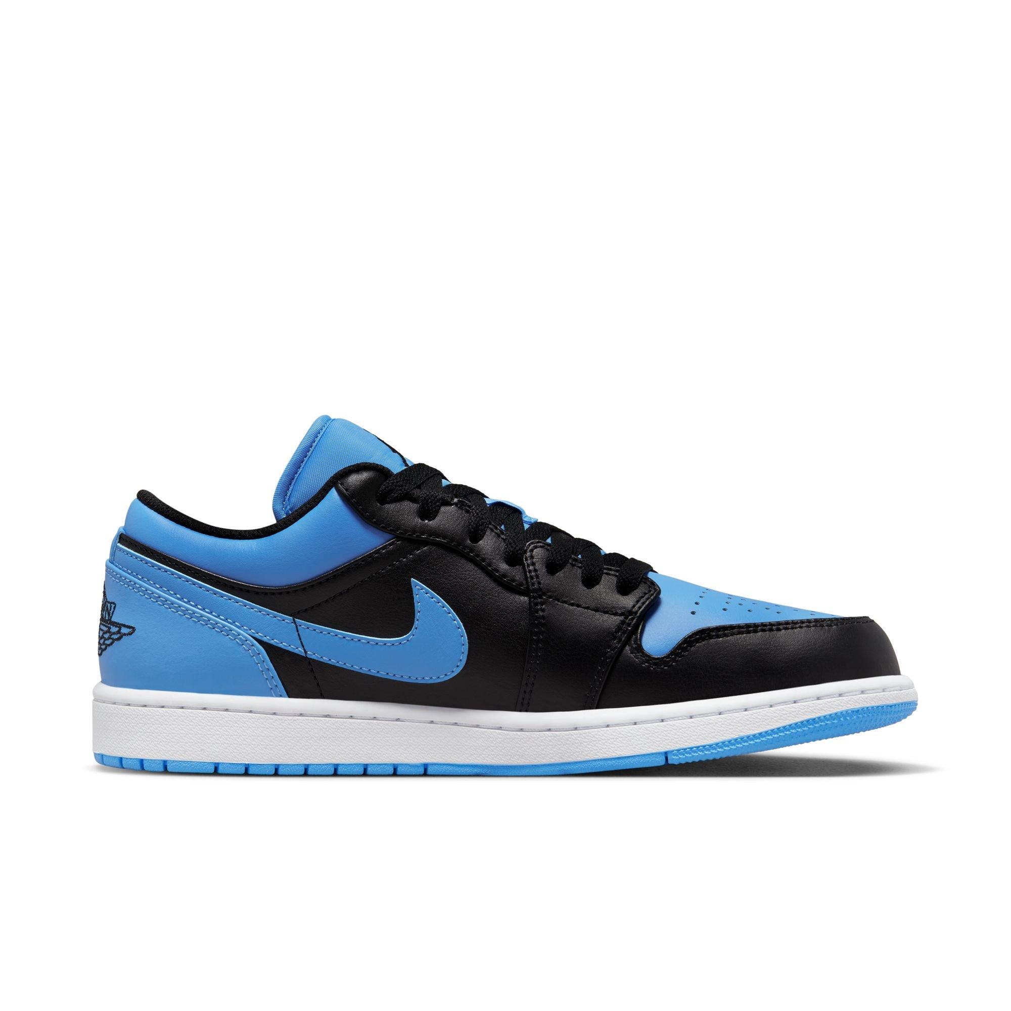 Jordan 1 Low OG Black Toe Men's Shoe - Hibbett