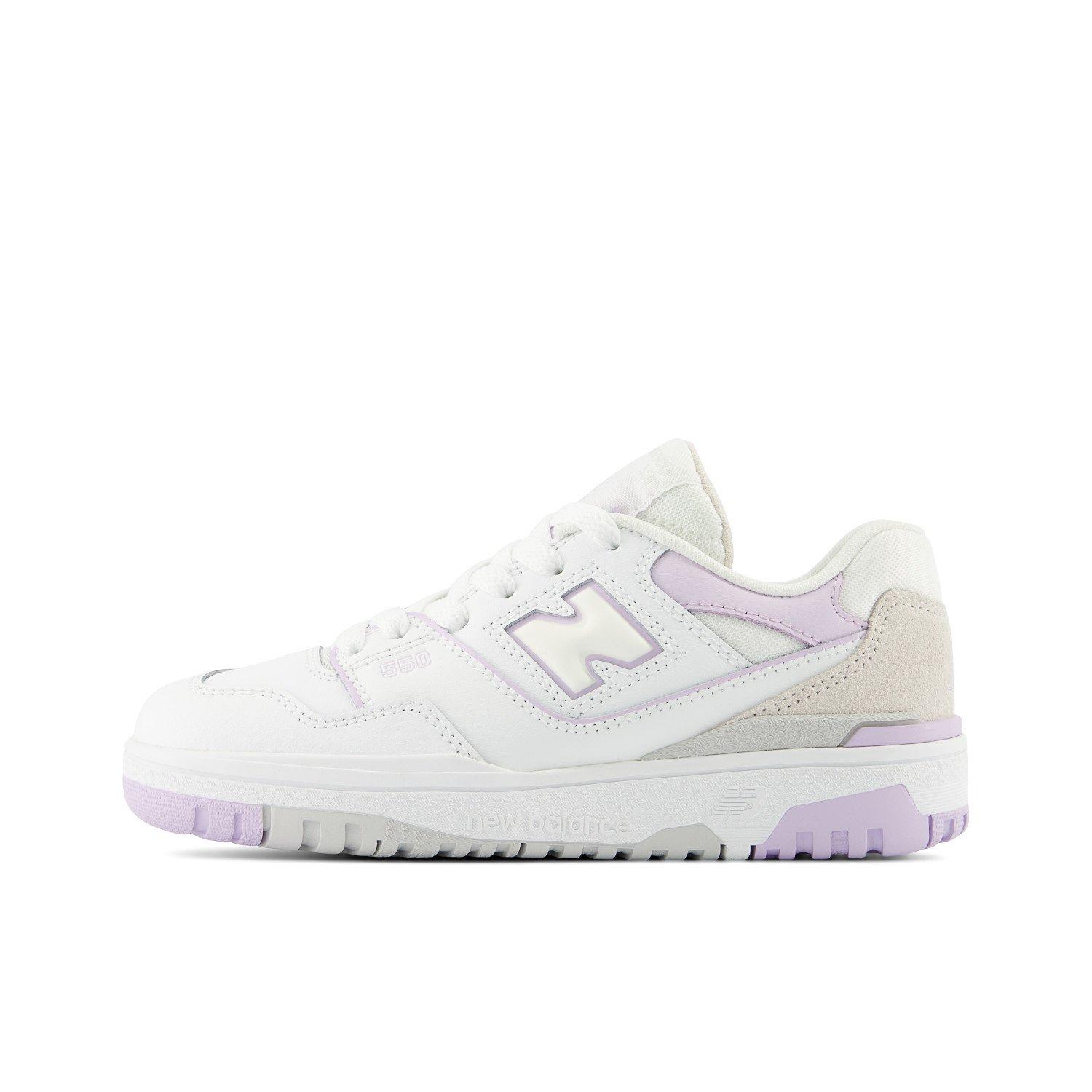 New Balance 550 Grade School Girls' "Purple/White" Shoe