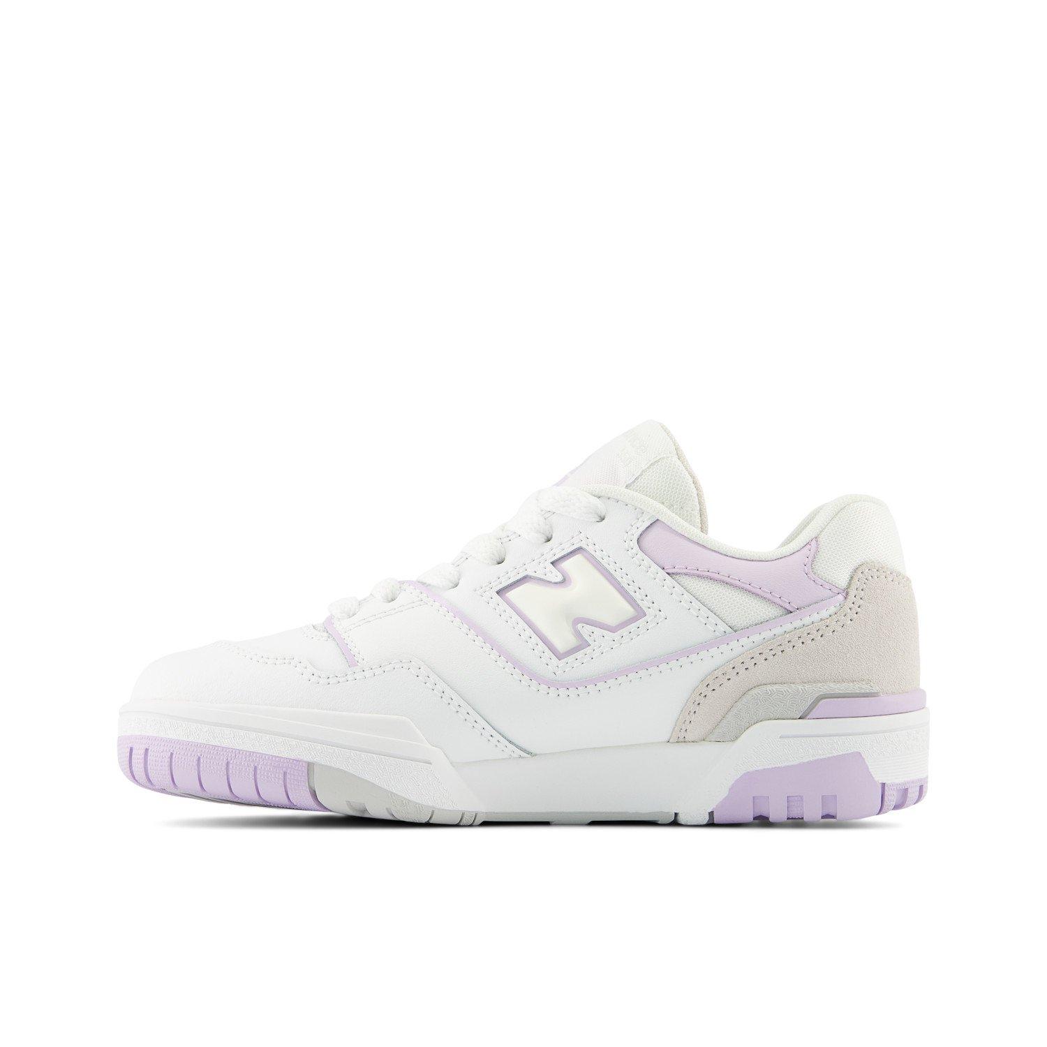 New Balance 550 Grade School Girls' "Purple/White" Shoe