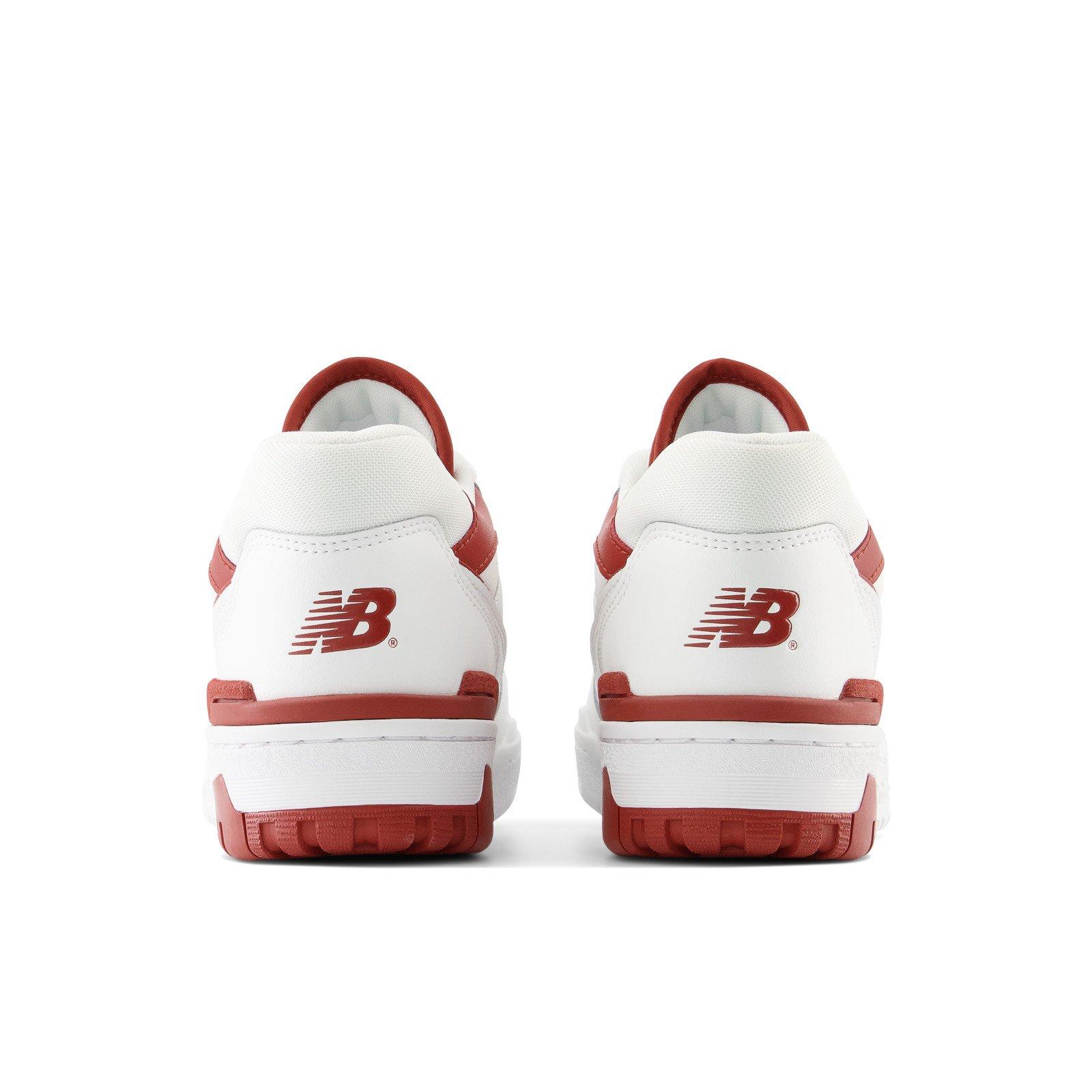New Balance Women's 550 - White/Red/Pink (Size 5.5)
