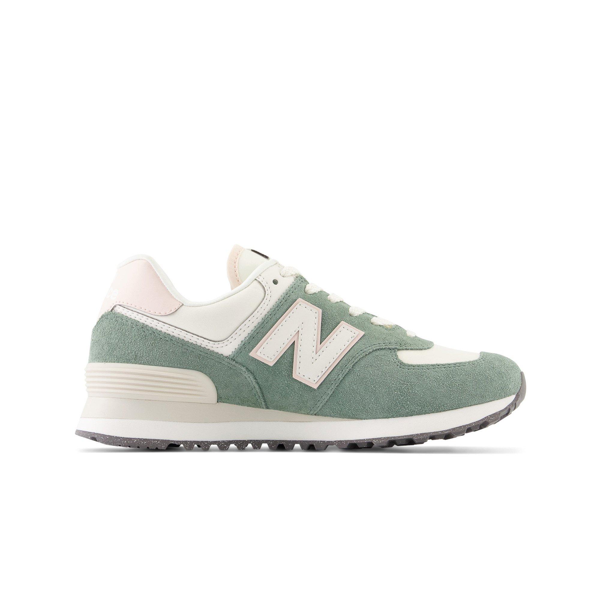 new balance 574 women's grey pink