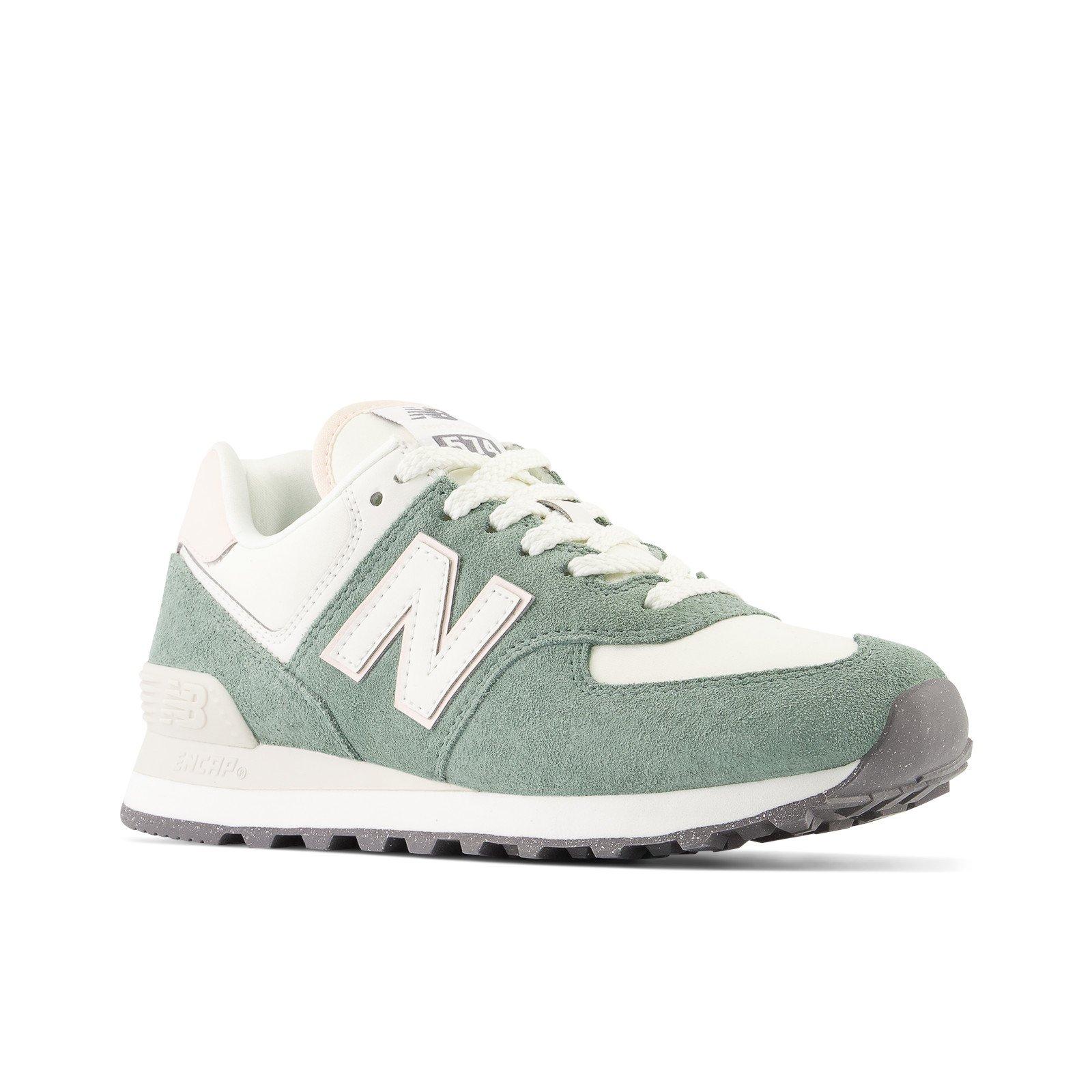 New Balance 574 Dk Juniper/White Women's Shoe - Hibbett | City Gear