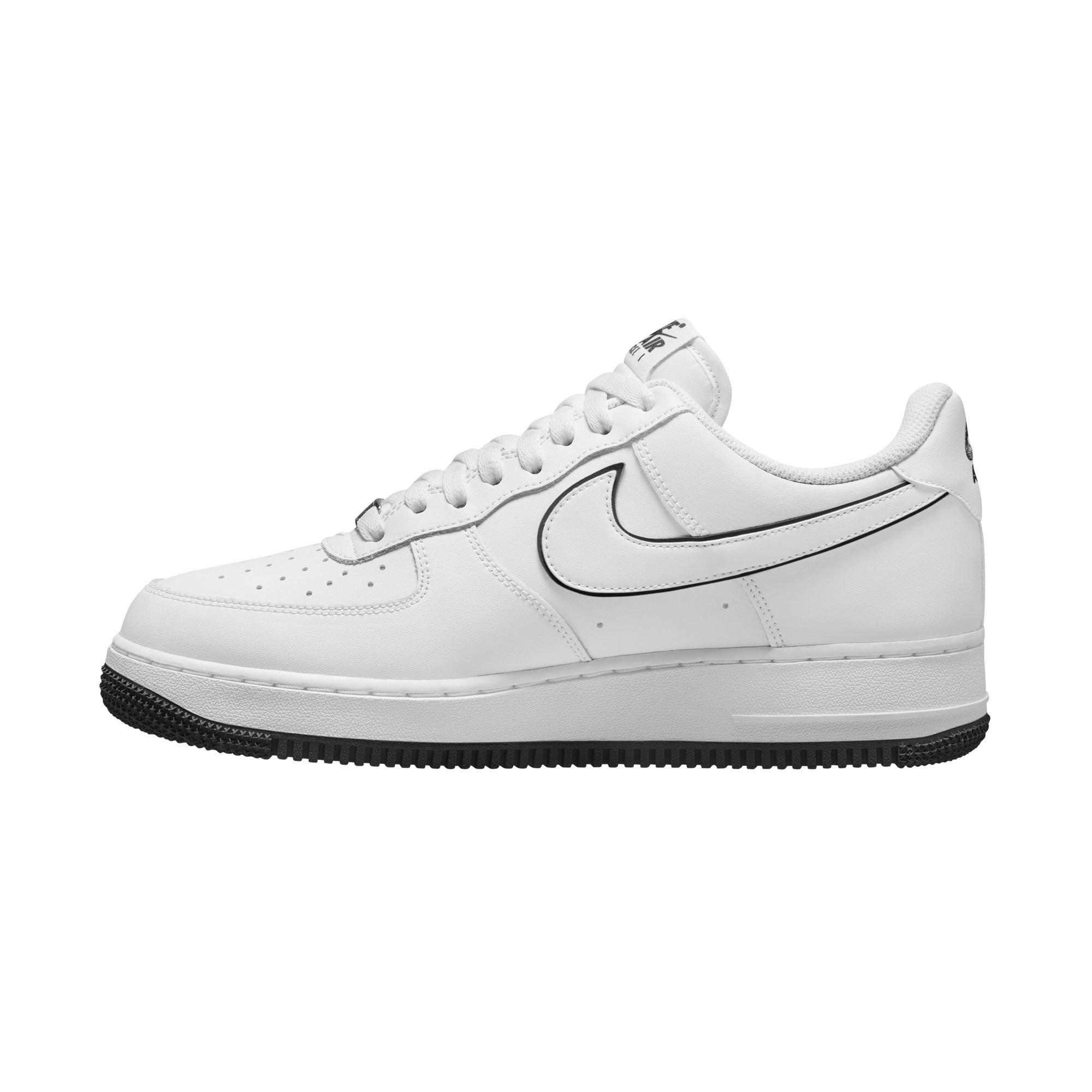 Nike Air Force 1 '07 LV8 White/Black Men's Shoe - Hibbett