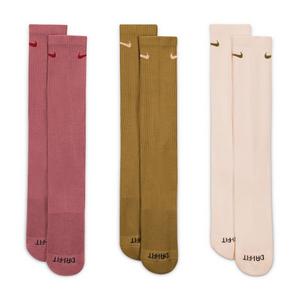 Nike Everyday Plus Cushioned Training Crew Socks (3 Pairs)-Multi-Color