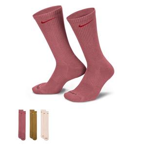 Nike Everyday Plus Cushioned Training Crew Socks (3 Pairs)-Multi-Color