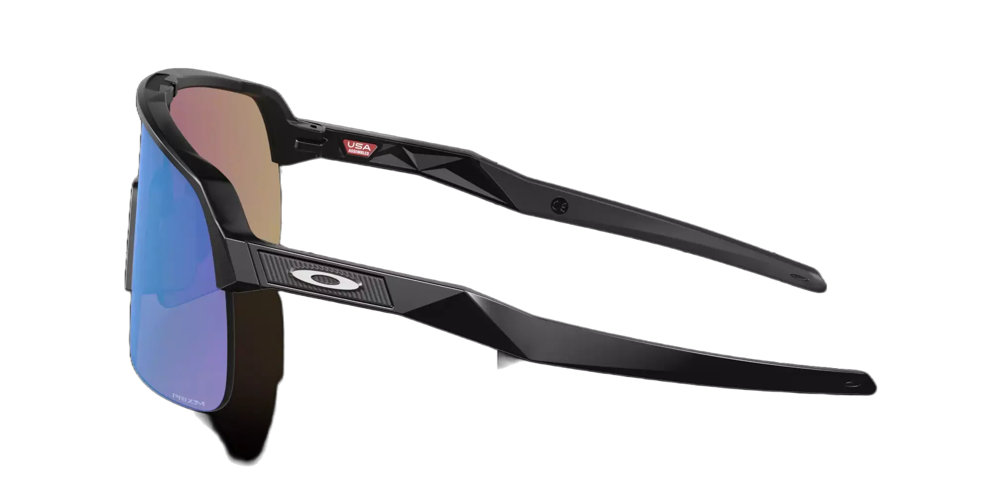 Oakley Sutro Lite Sunglasses-Black/Blue - BLACK/BLUE