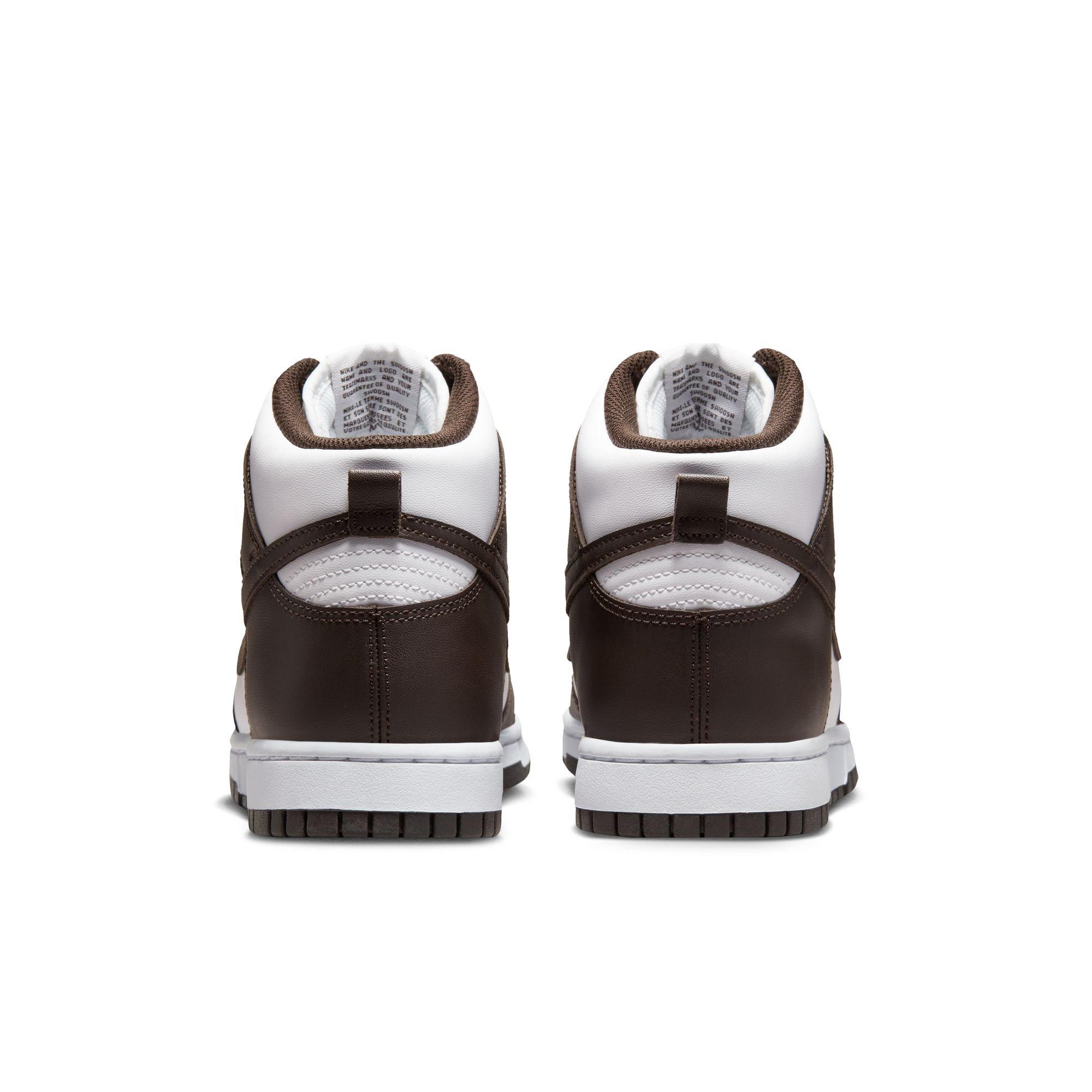 Nike Dunk High Retro "Palomino" Men's Shoe - WHITE/VELVET BROWN Thumbnail View 8