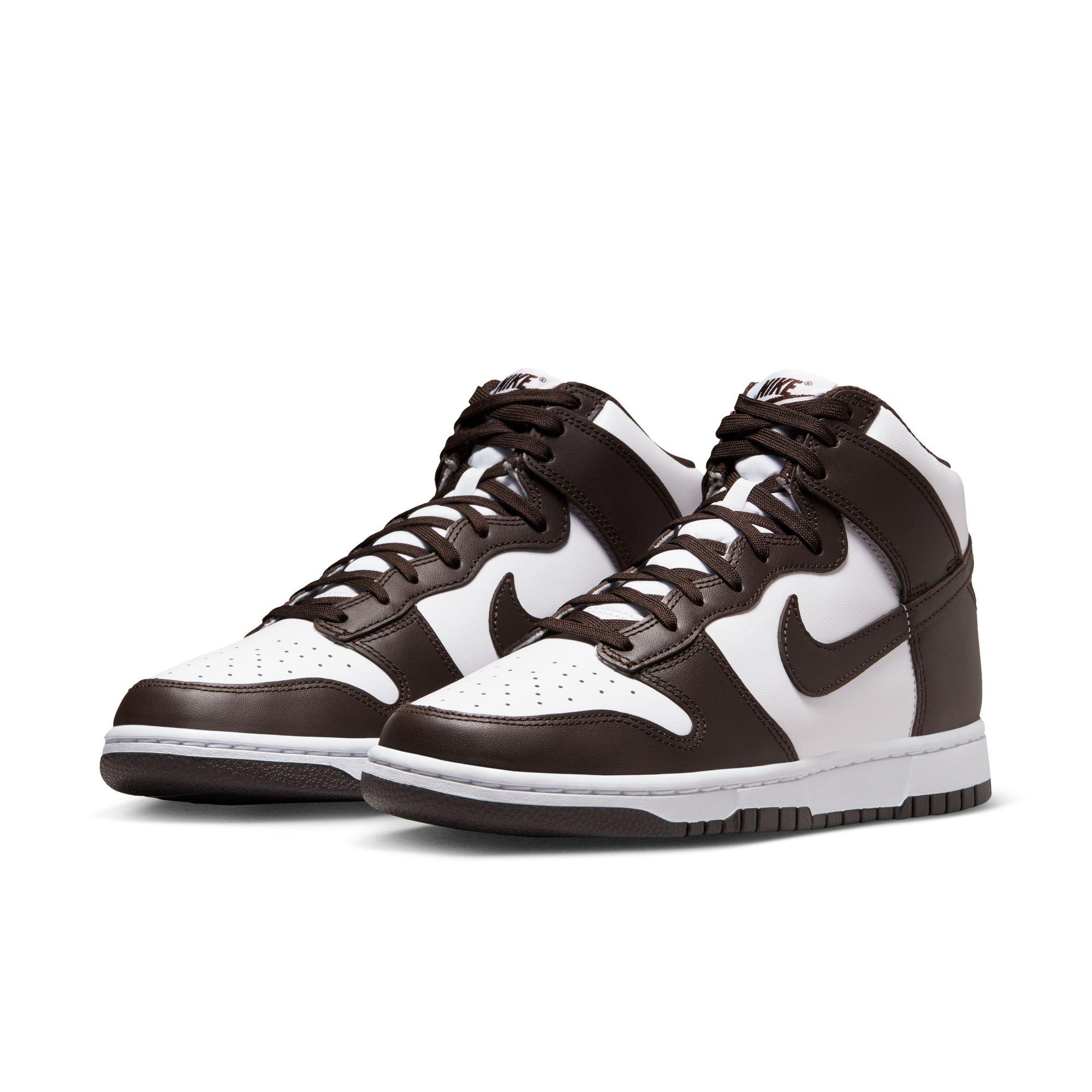Nike Dunk High Retro "Palomino" Men's Shoe - WHITE/VELVET BROWN Thumbnail View 3