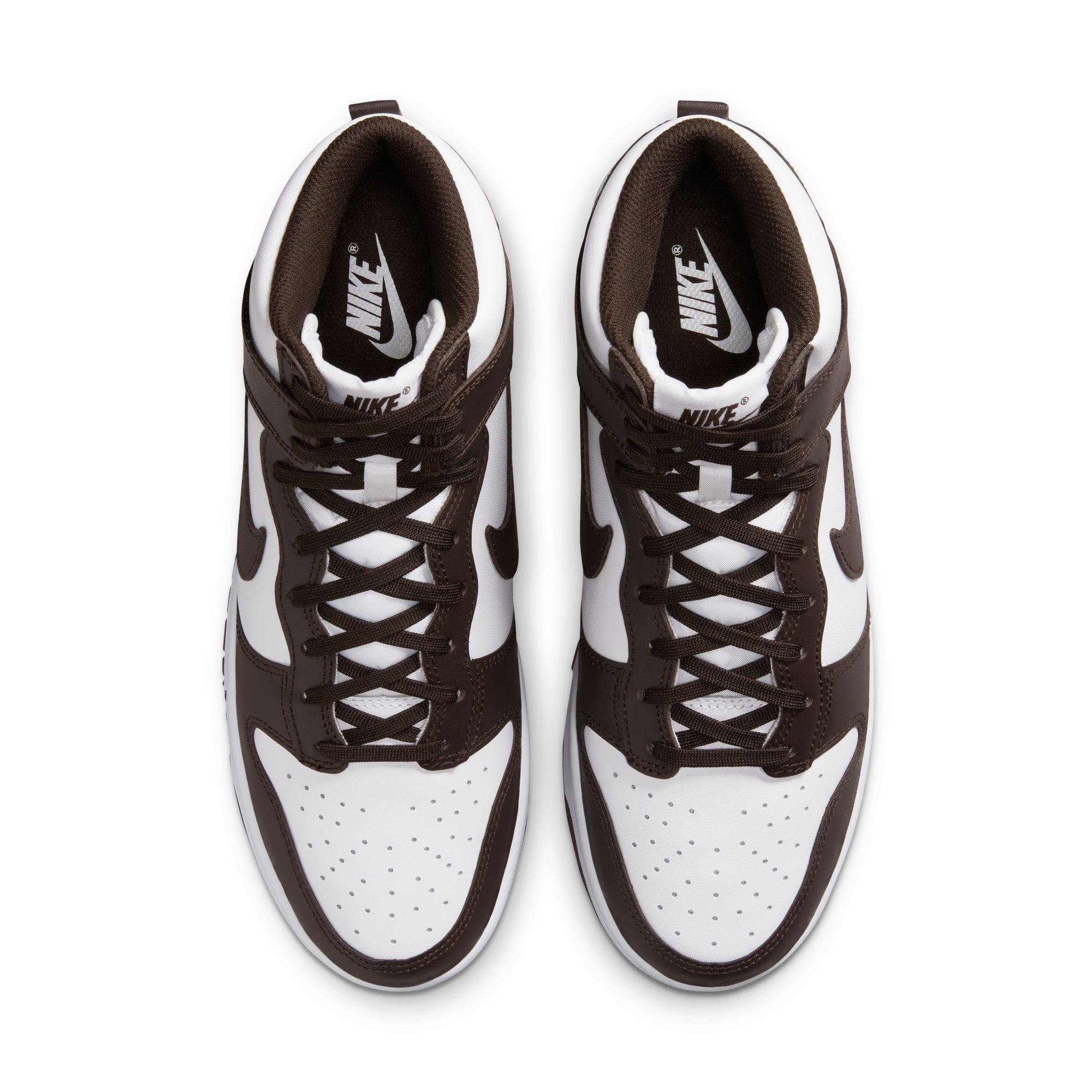 Nike Dunk High Retro "Palomino" Men's Shoe - WHITE/VELVET BROWN Thumbnail View 9