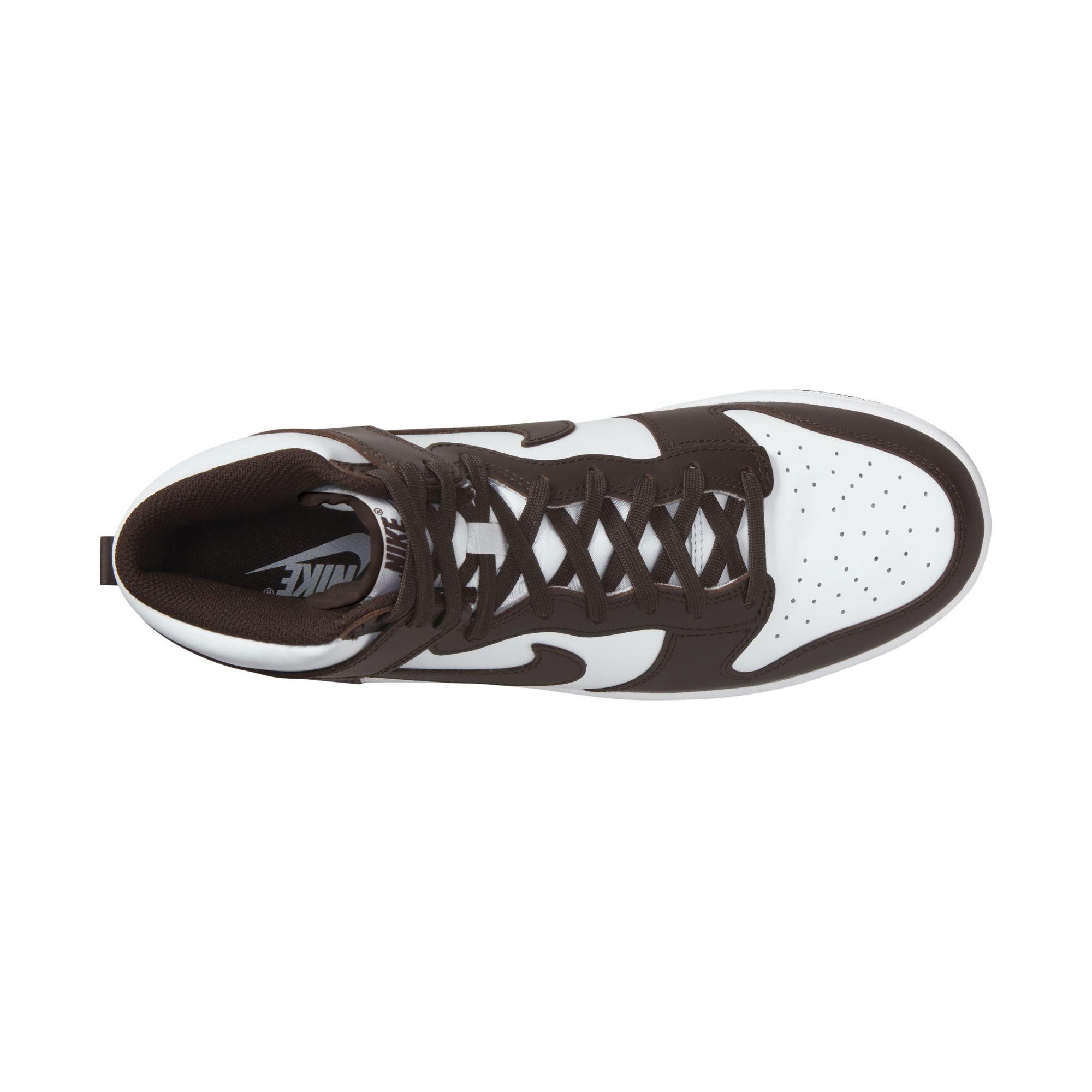 Nike Dunk High Retro "Palomino" Men's Shoe - WHITE/VELVET BROWN Thumbnail View 10