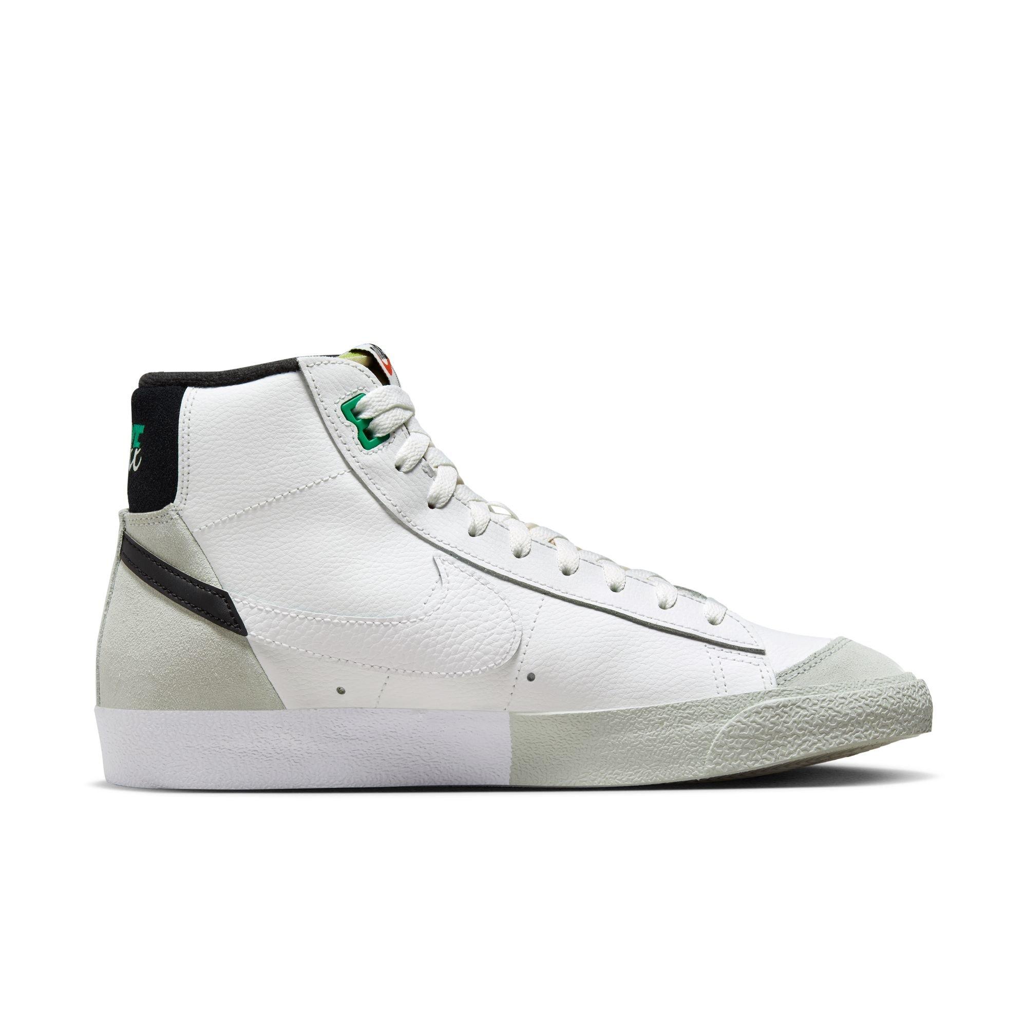 Nike Blazer Mid '77 Premium Split "White/Black" Men's Shoe - SUMMIT WHITE/BLACK/LIGHT SILVER Thumbnail View 2