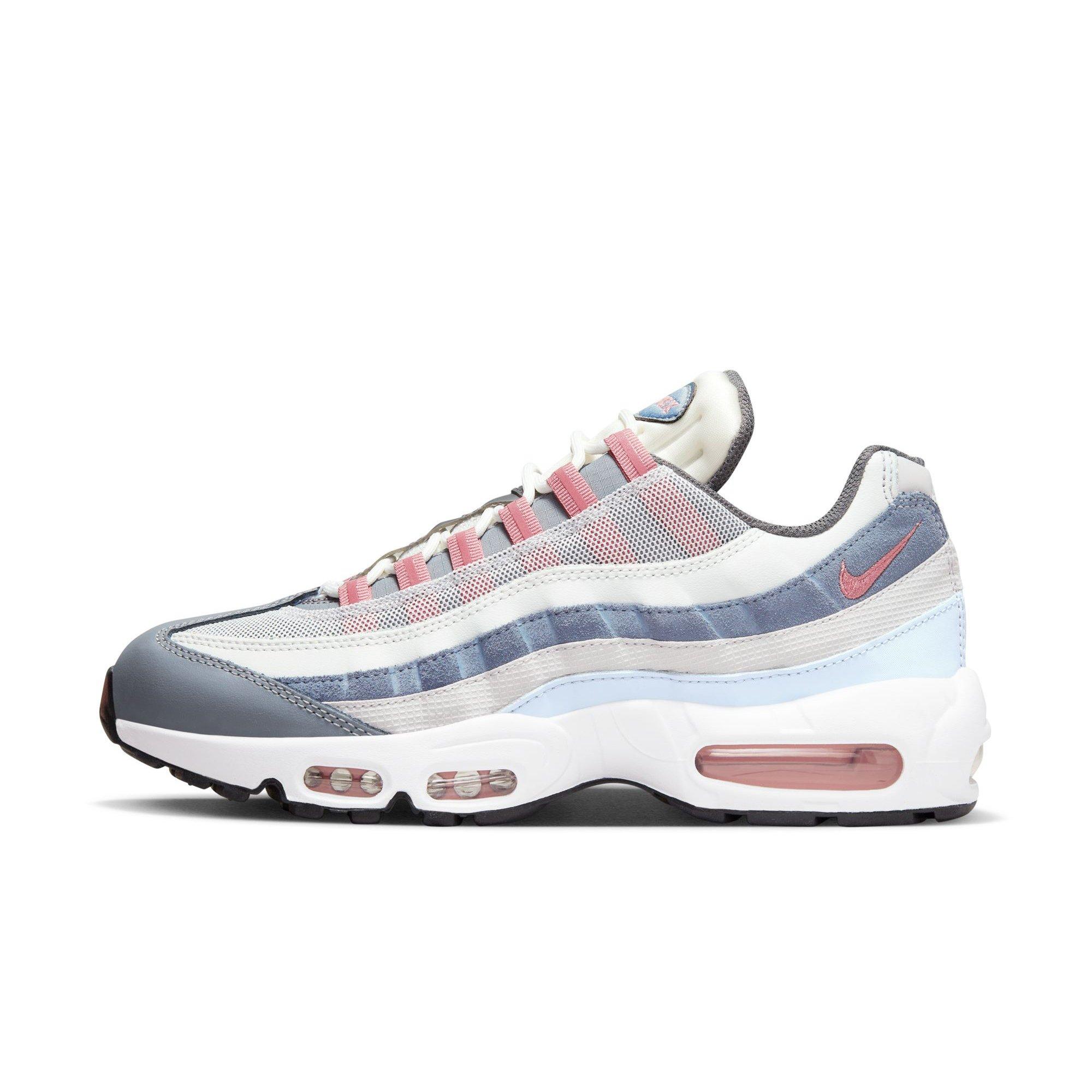 Nike Air Max 95 "Vast Grey/Red Stardust/White" Men's Shoe - GREY/RED Thumbnail View 3
