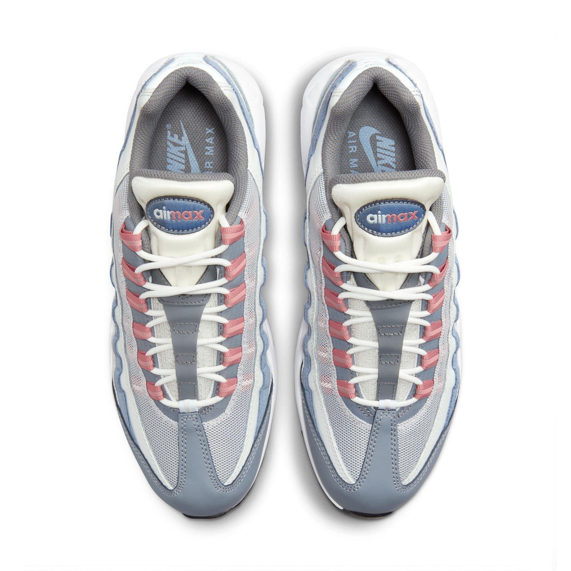 Nike Air Max 95 "Vast Grey/Red Stardust/White" Men's Shoe - GREY/RED Thumbnail View 5