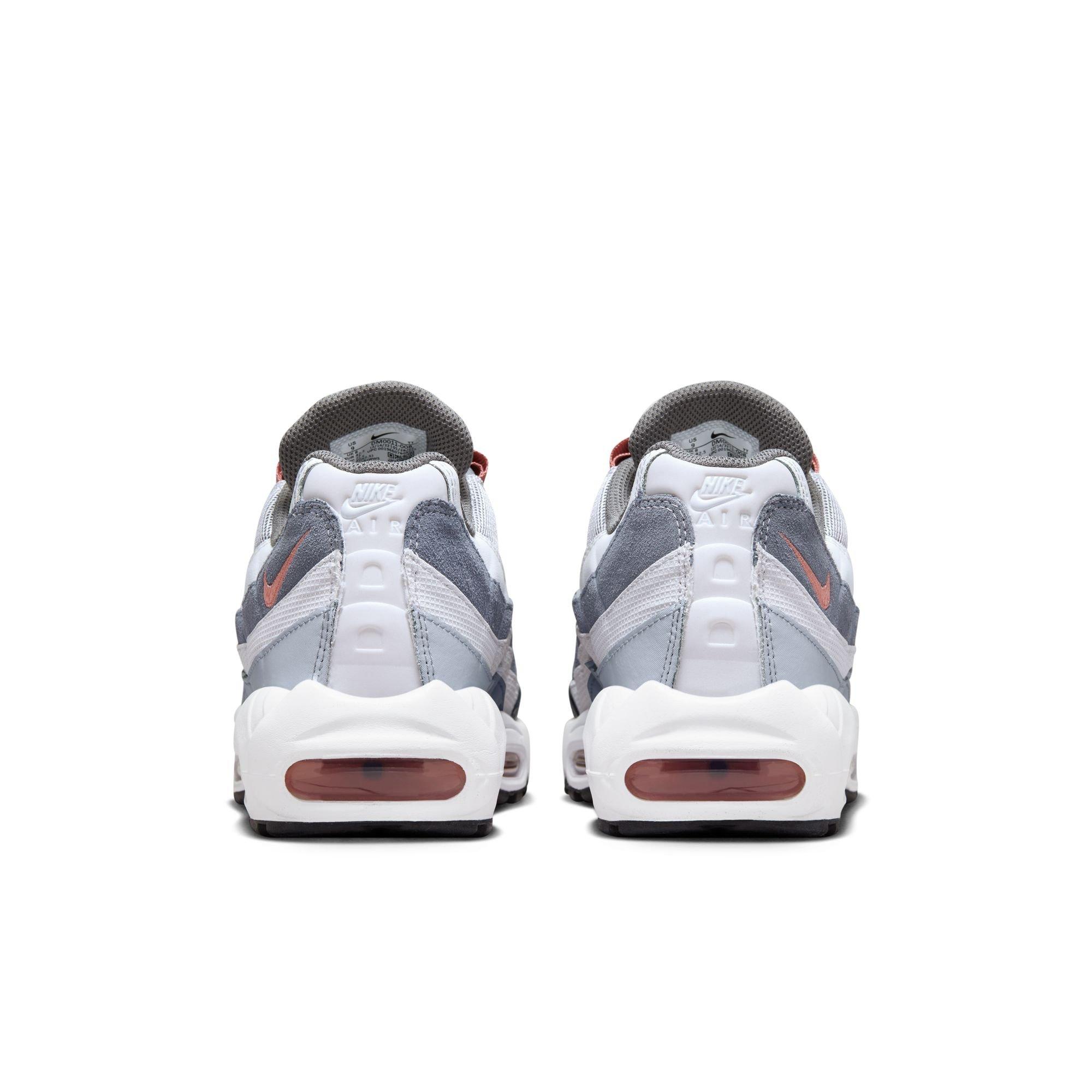 Nike Air Max 95 "Vast Grey/Red Stardust/White" Men's Shoe - GREY/RED Thumbnail View 7