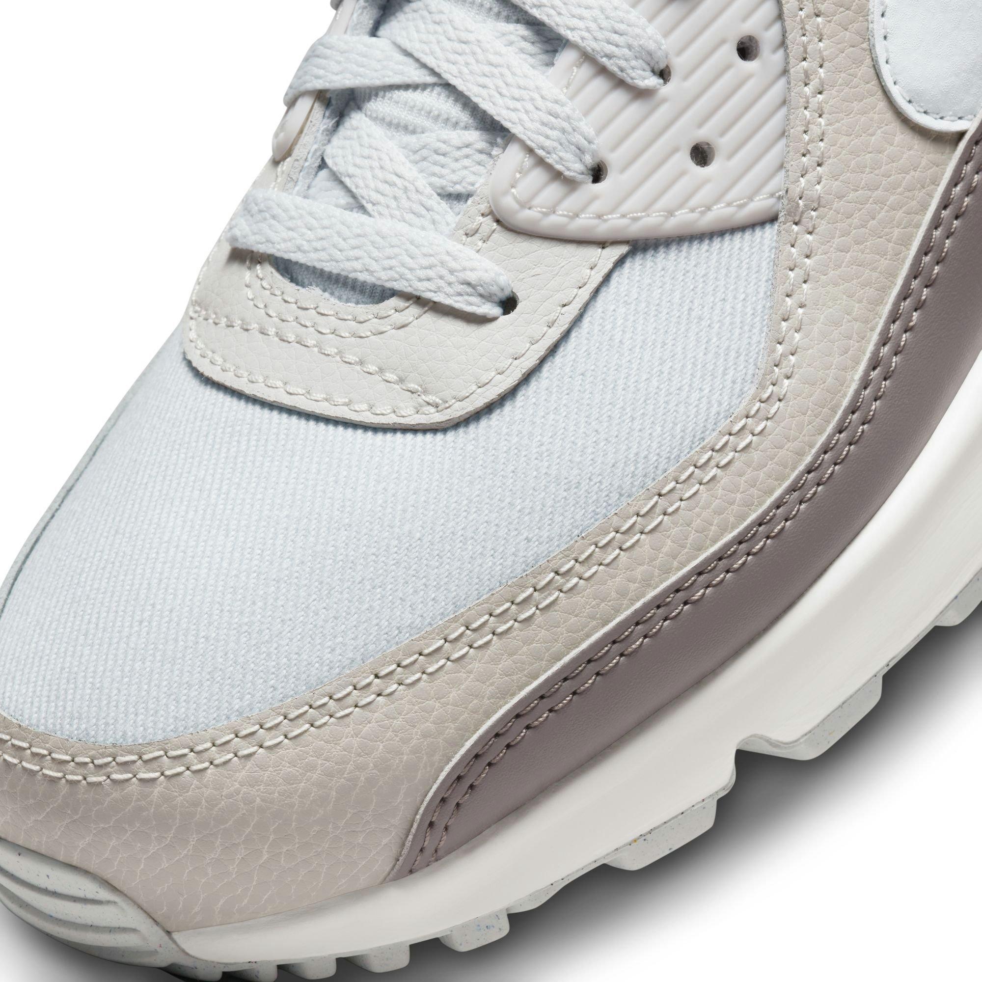 Nike Air Max 90 "Photon Dust/Lt Iron Ore/Sail" Men's Shoe - GREY/WHITE Thumbnail View 9